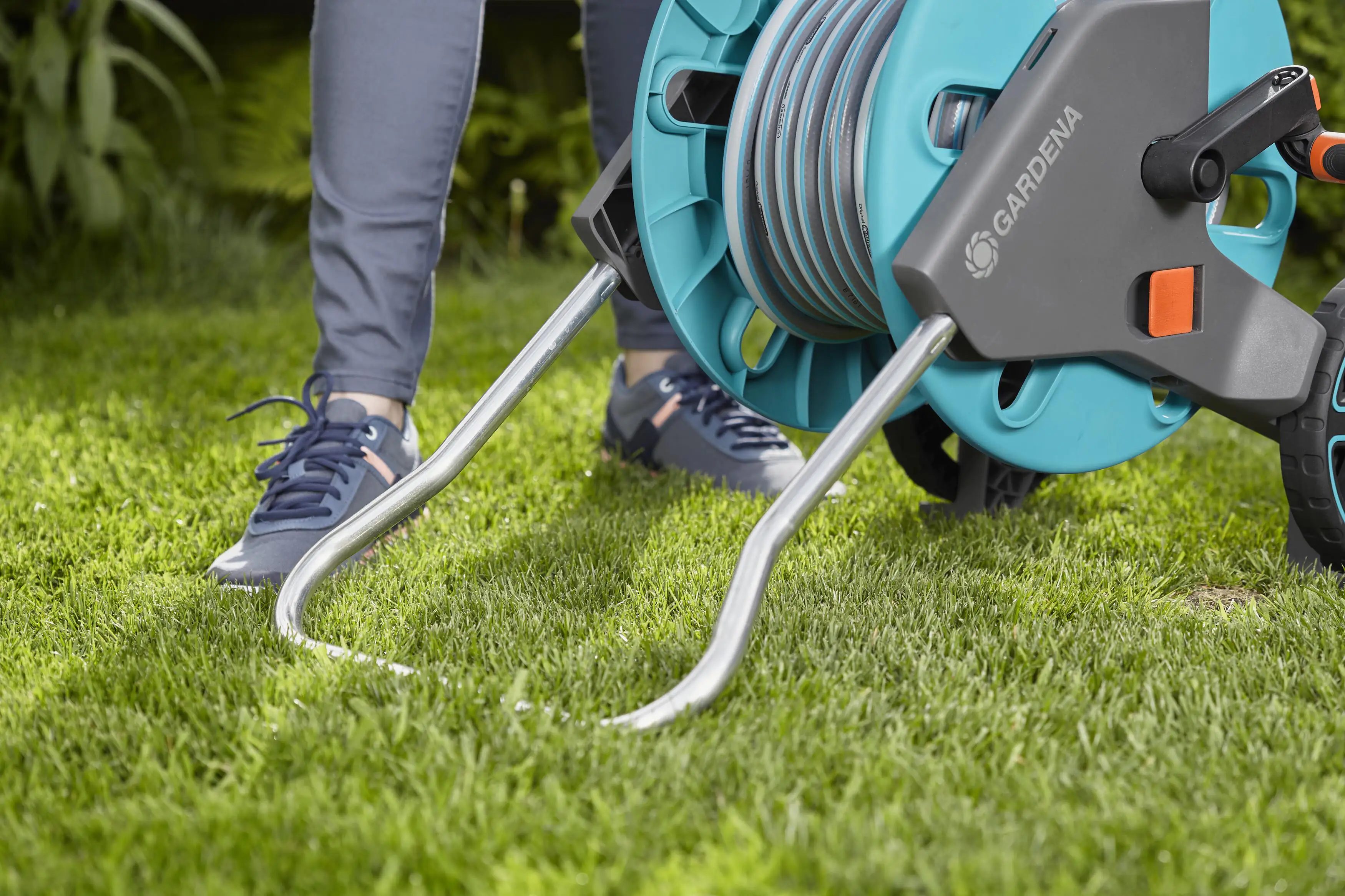 Gardena Schlauchwagen CleverRoll M Set inkl. 20 m Schlauch