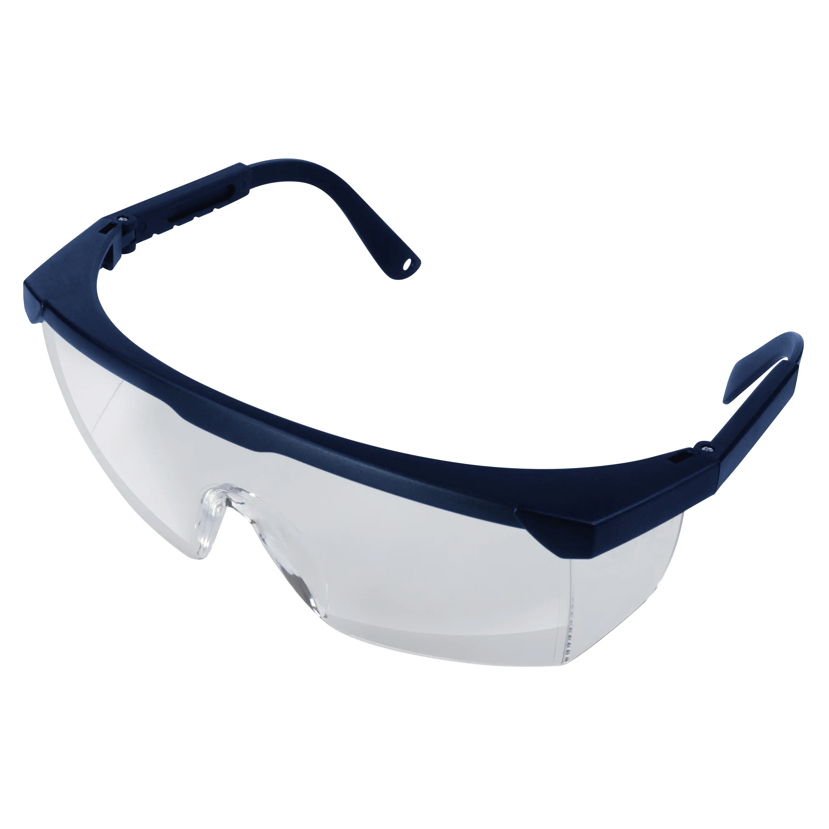 Wolfcraft Schutzbrille Ergo transparent-blau