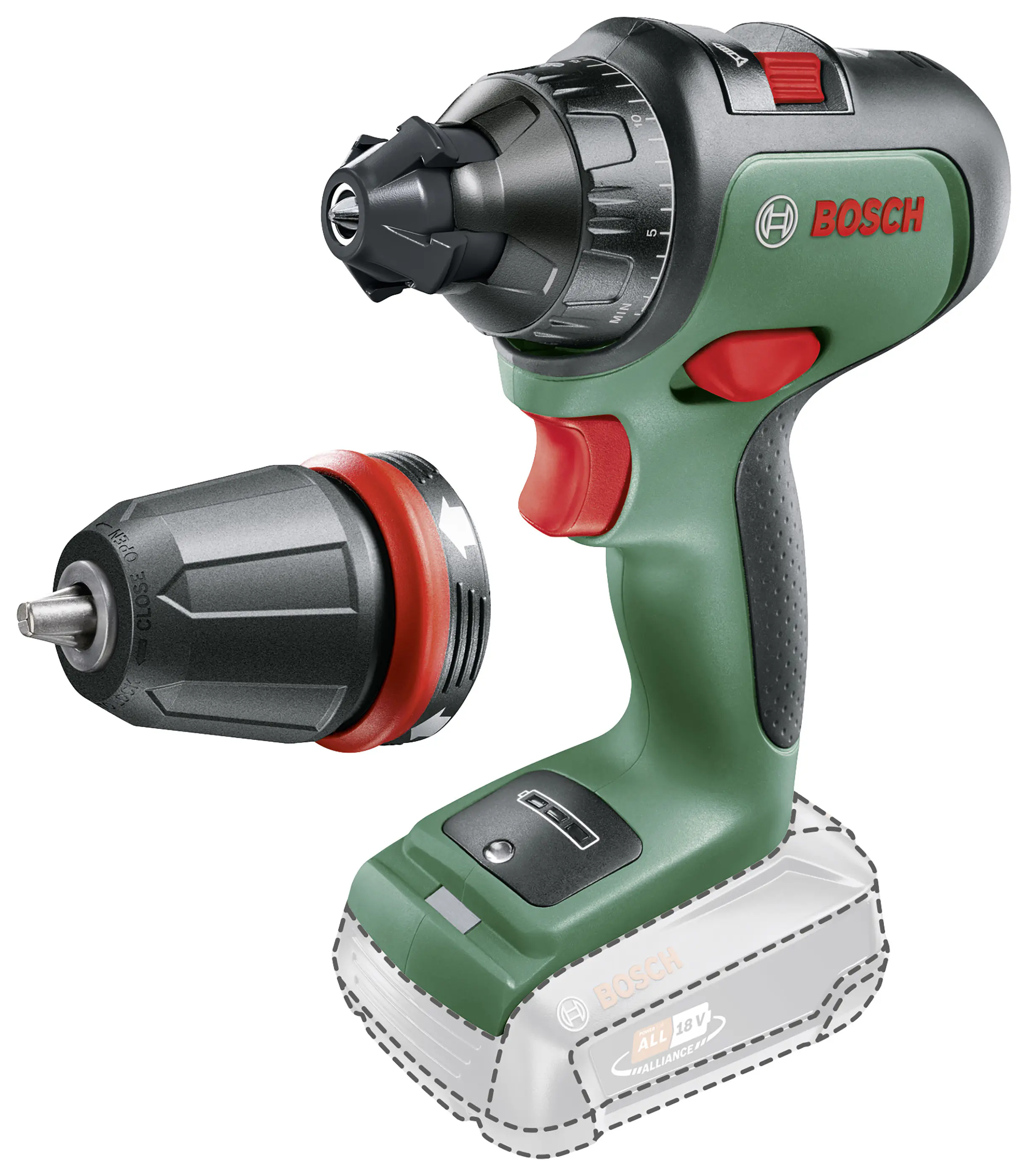 Bosch Akku-Bohrschrauber AdvancedDrill 18 V 2,5 Ah Solo