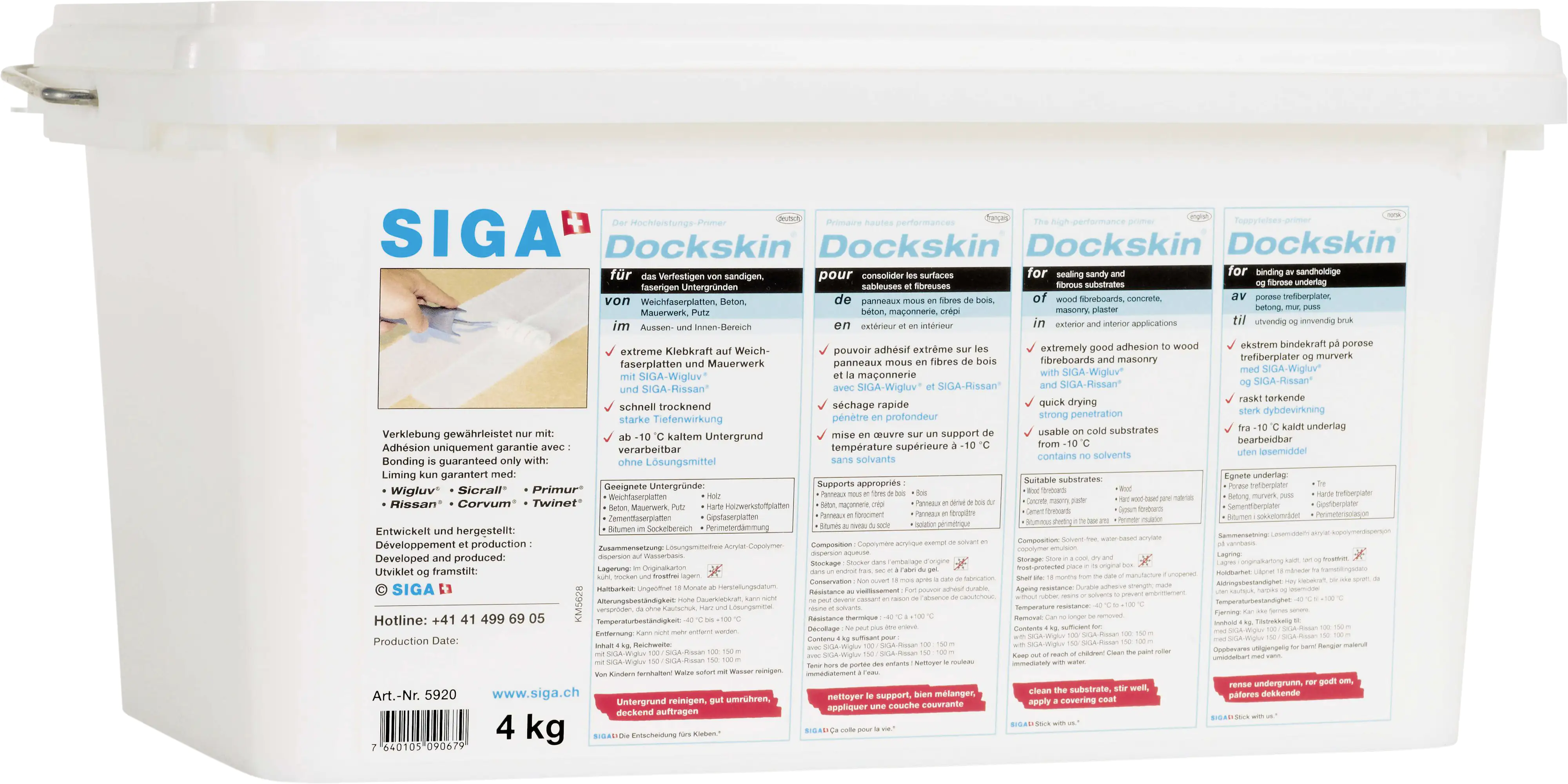 Siga Primer Dockskin 100 4 kg transparent