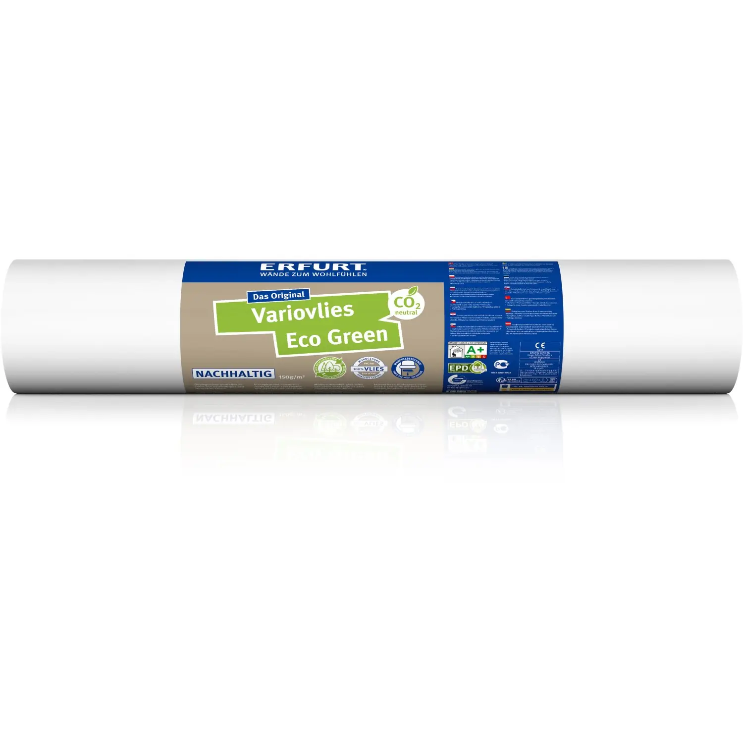 Erfurt Vliestapete Eco Green 20 x 0,53 m
