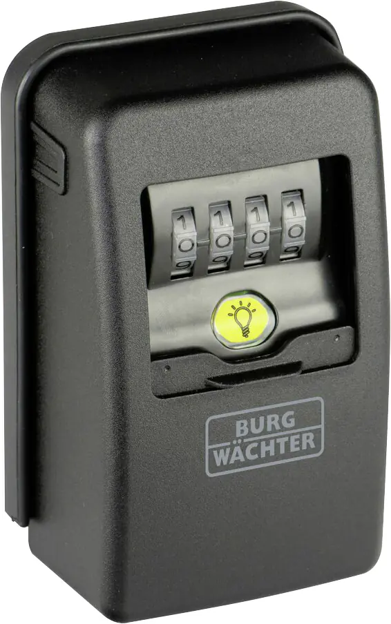 Burg Wächter Schlüsseltresor KeySafe 60 L Zinkdruckguss 13,6 x 8,5 cm 