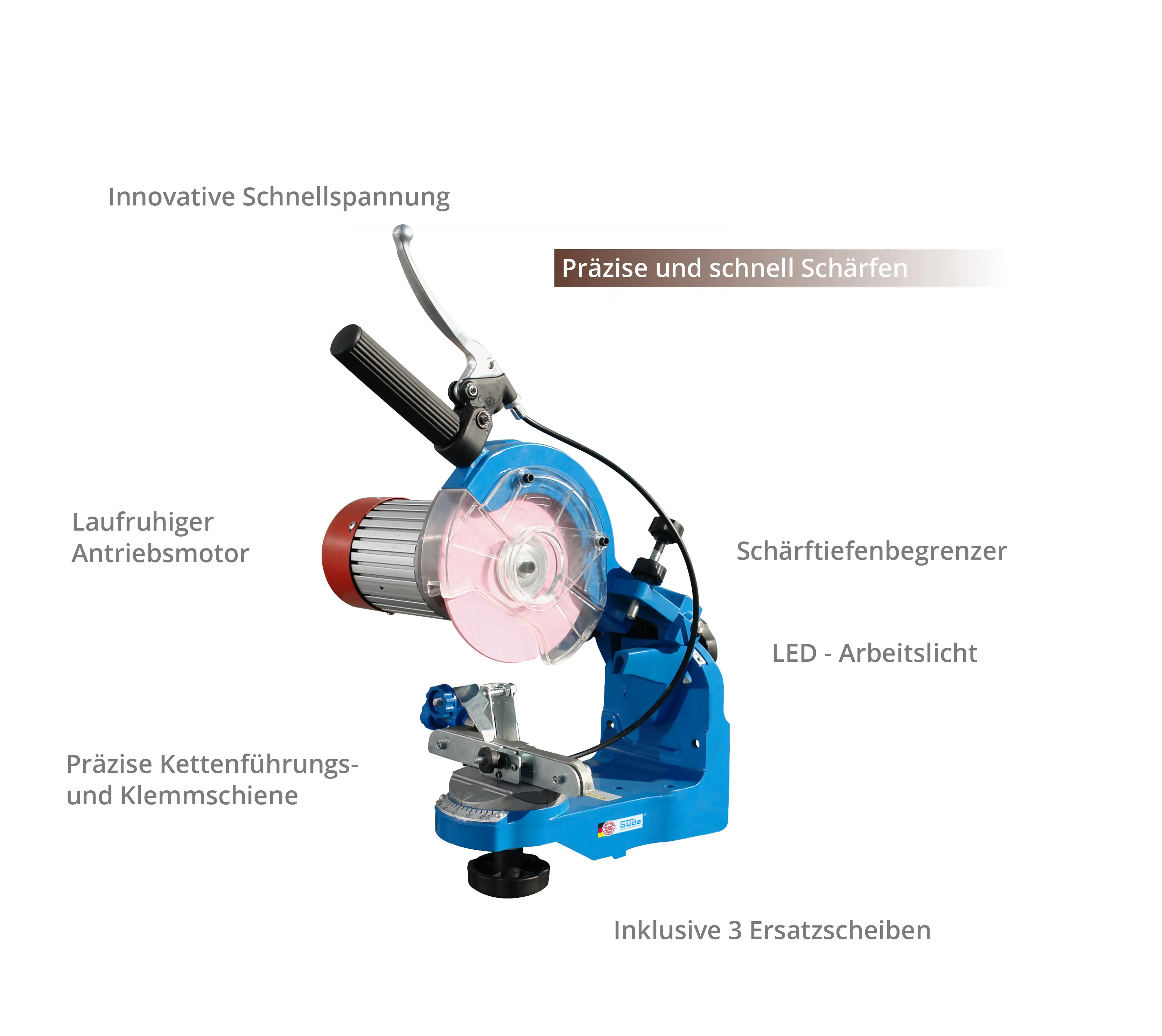 Güde Sägekettenschärfgerät P 2501 S