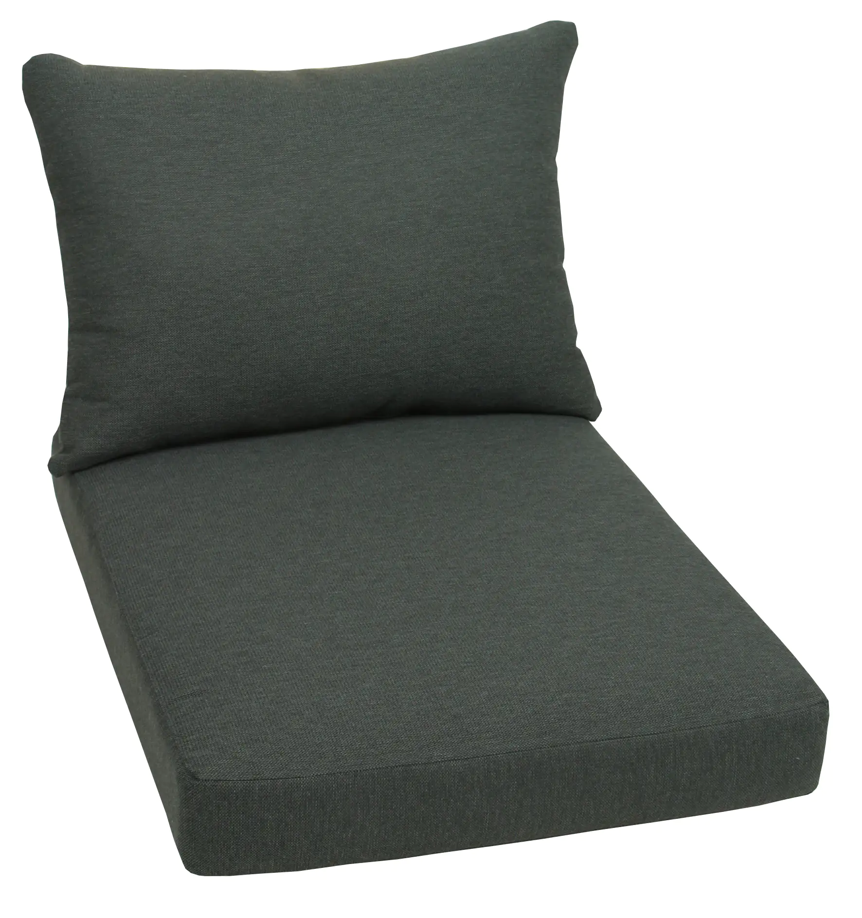 Go-De Loungekissen-Set 80 x 60 x 12 cm, anthrazit