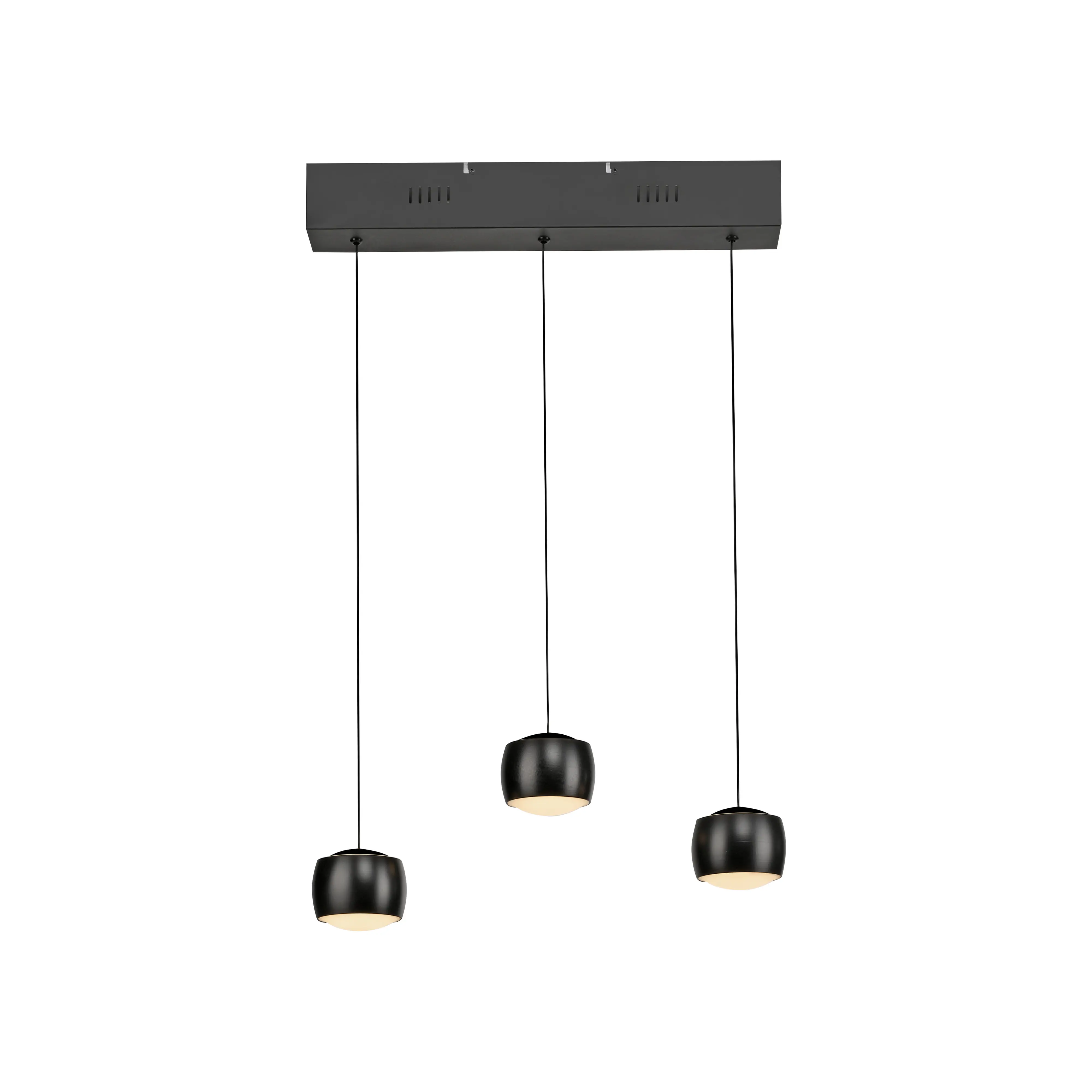 Just Light LED Pendelleuchte Ballini 3 Flammig 220 cm warmweiß