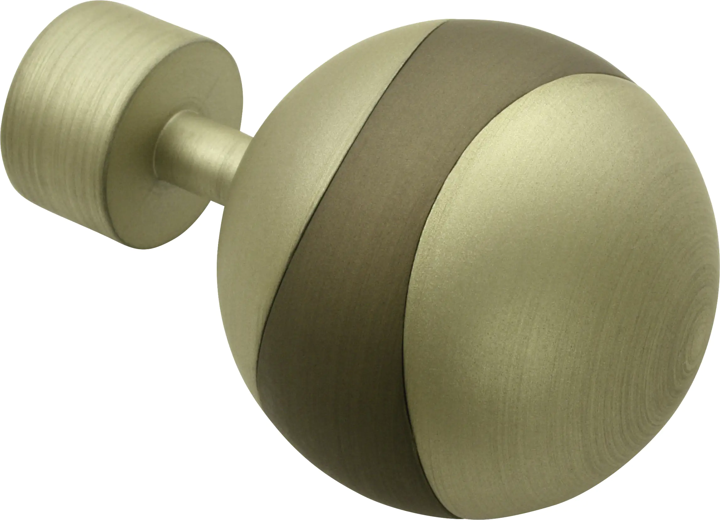 Gardinia Endknopf Kira Orbit champagner-cappuccino, Ø 19 mm