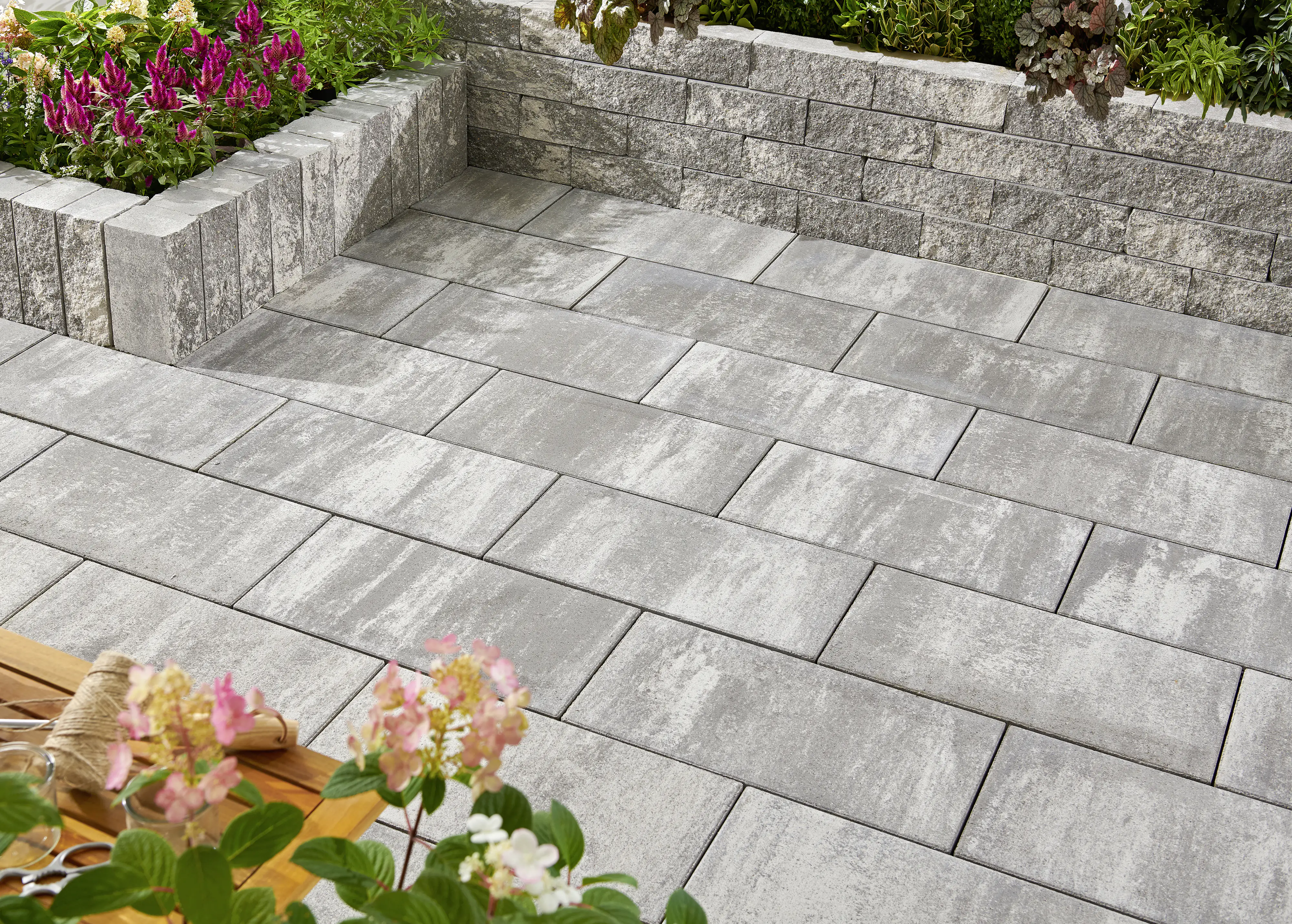 Primaster Terrassenplatte San Marino 60 x 30 x 5 cm grau-alpin
