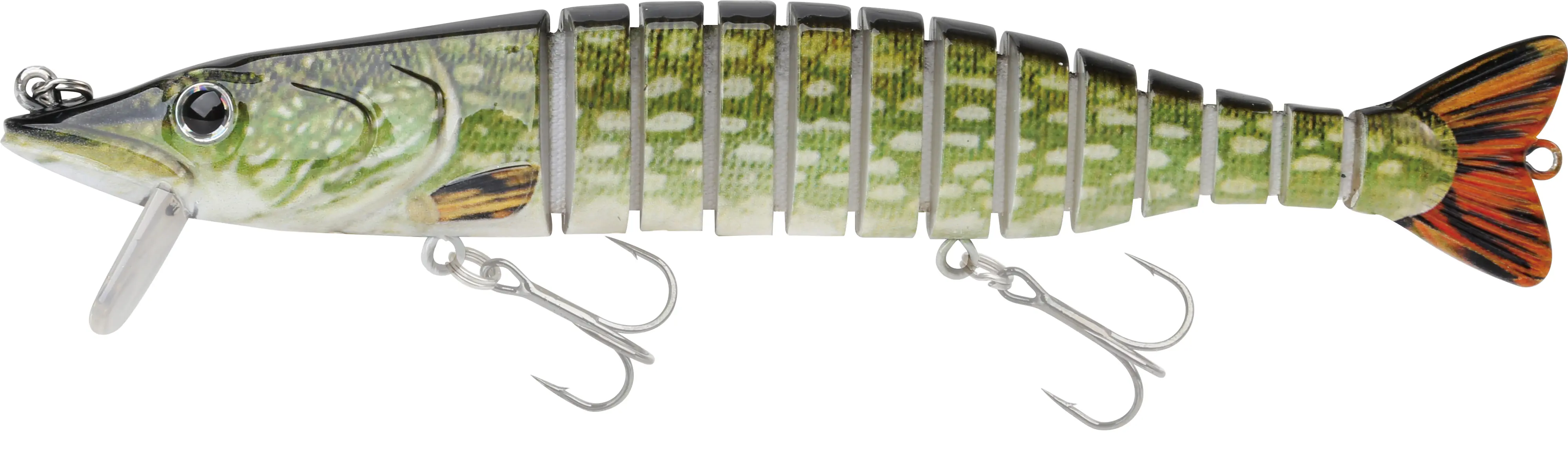 Paladin Angelköder Wobbler S Hecht 11,4 cm UV-Spezialeffektlackierung