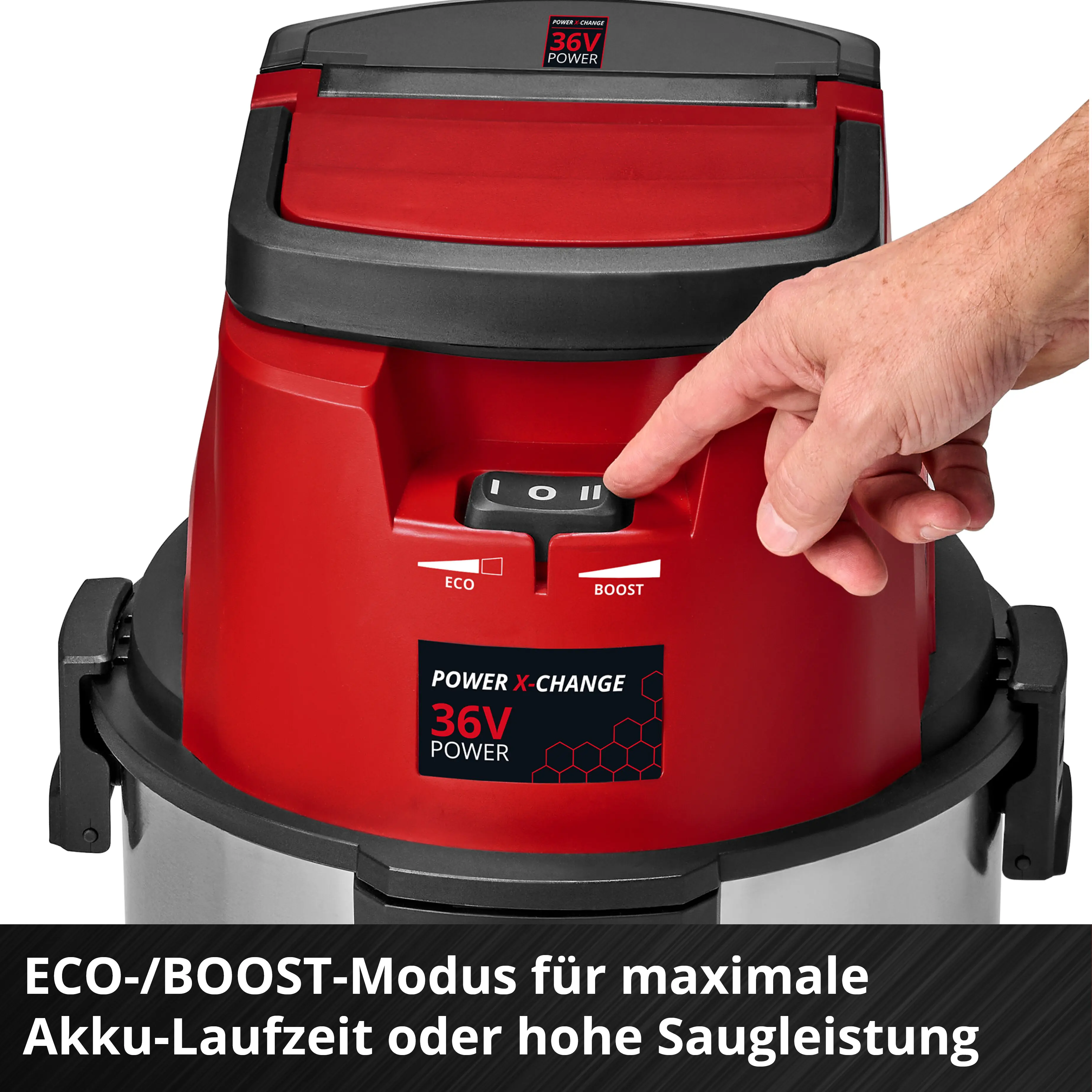 Einhell Expert Akku-Nass-Trockensauger TE-VC 36/25 Li S Solo 36 V