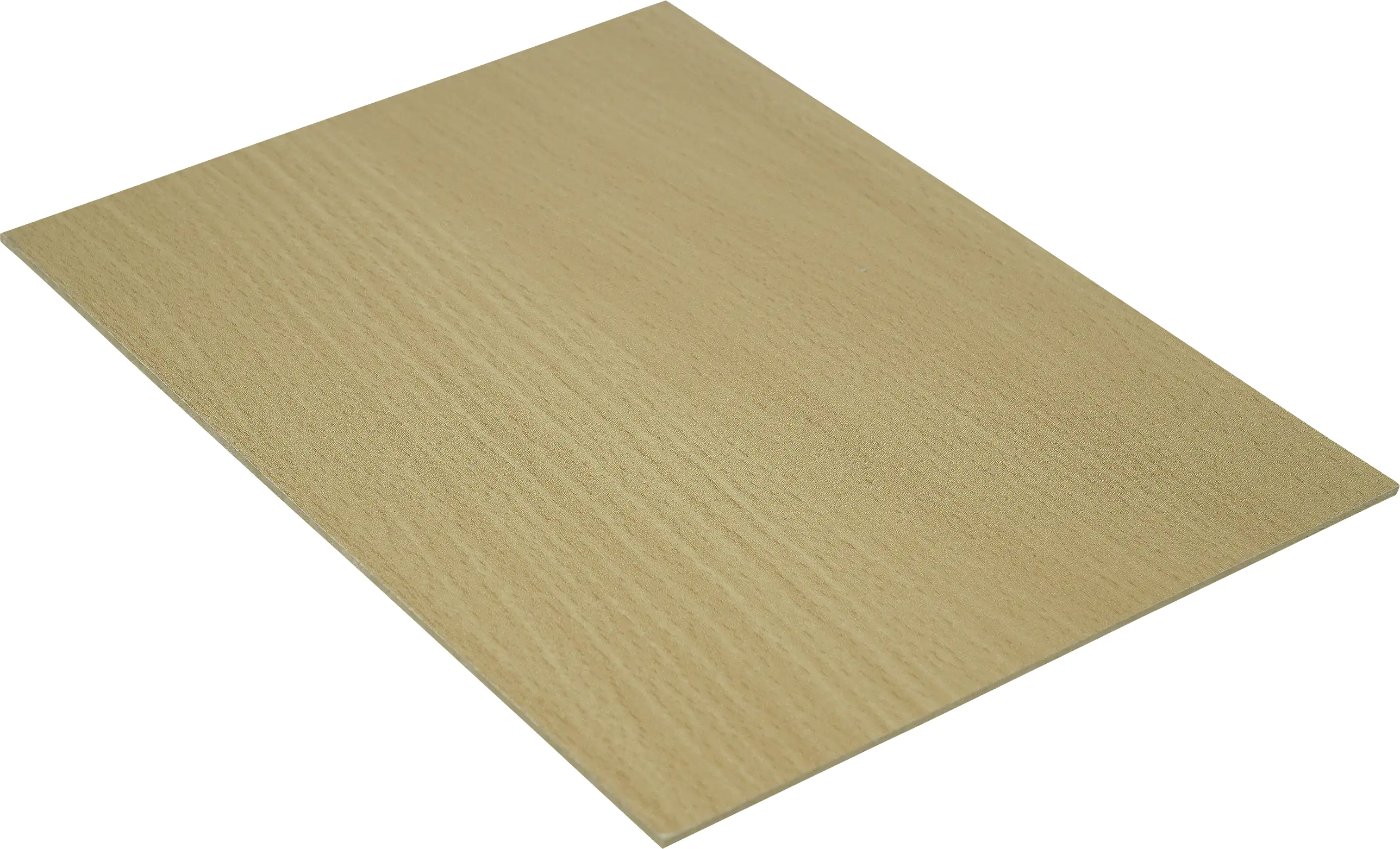Dünn HDF-Platte Buche 120 x 60 cm, 3 mm