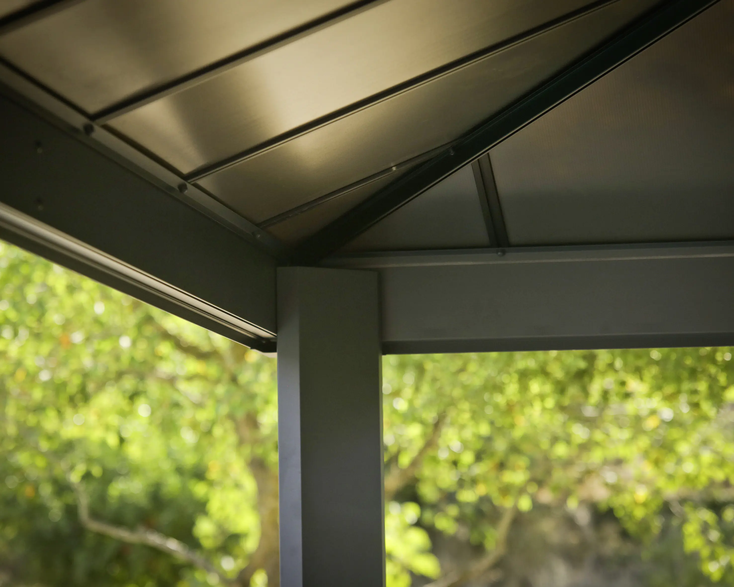 Canopia Pavillon Dallas 612 x 426 cm Aluminium anthrazit