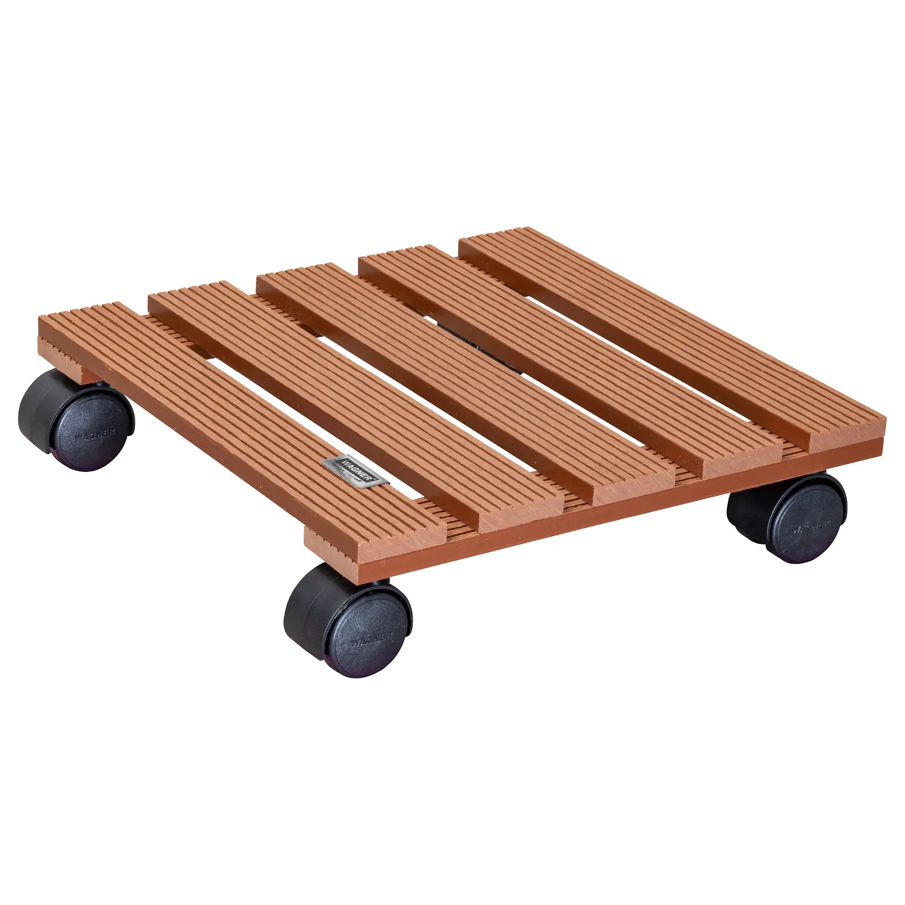 Wagner Pflanzenroller 29 x 29 x 8 cm braun