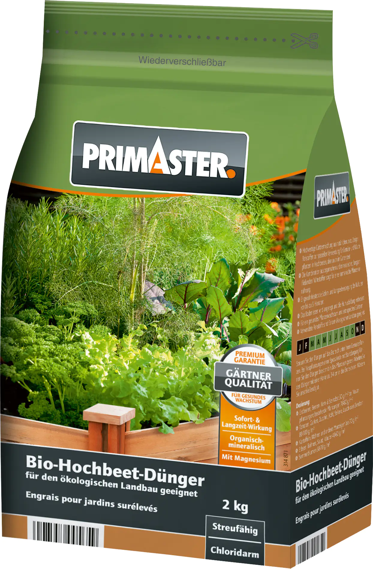 Primaster Hochbeetdünger 2 kg