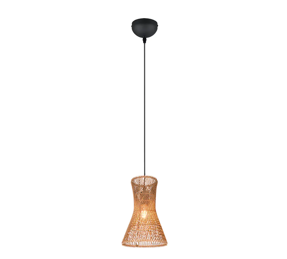 Reality Pendelleuchte Bijou E27 schwarz Metall