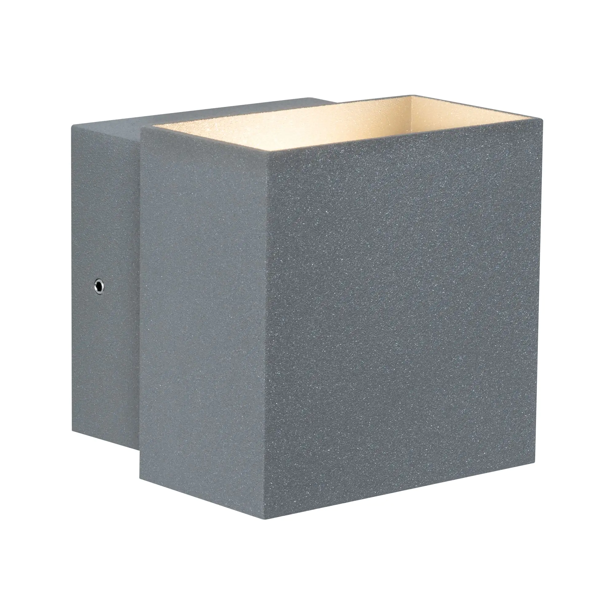 Paulmann Special Line LED Außen-Wandleuchte Cybo grau 10 x 10 cm Up & Down