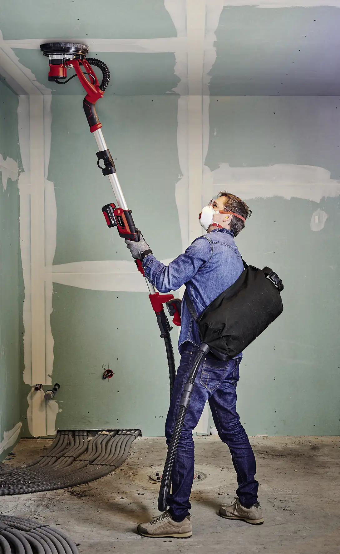 Einhell Professional Akku-Trockenbauschleifer TP-DW 18/225 Li Solo 18 V