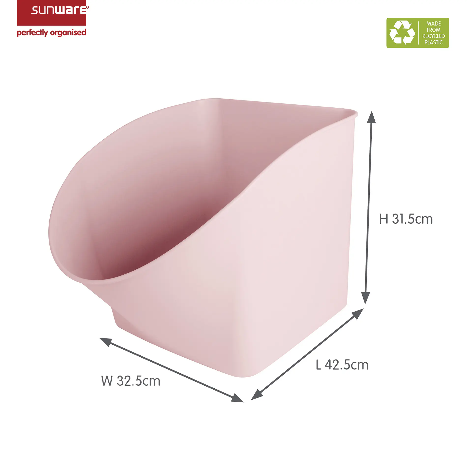 Sunware Sigma home Spielzeugbox 27 L rosa