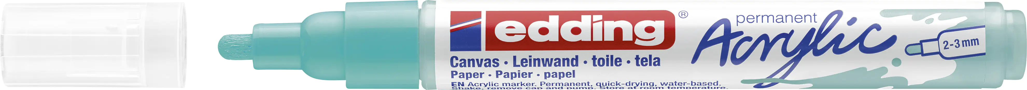 edding 5100 Acrylmarker medium opulent türkis