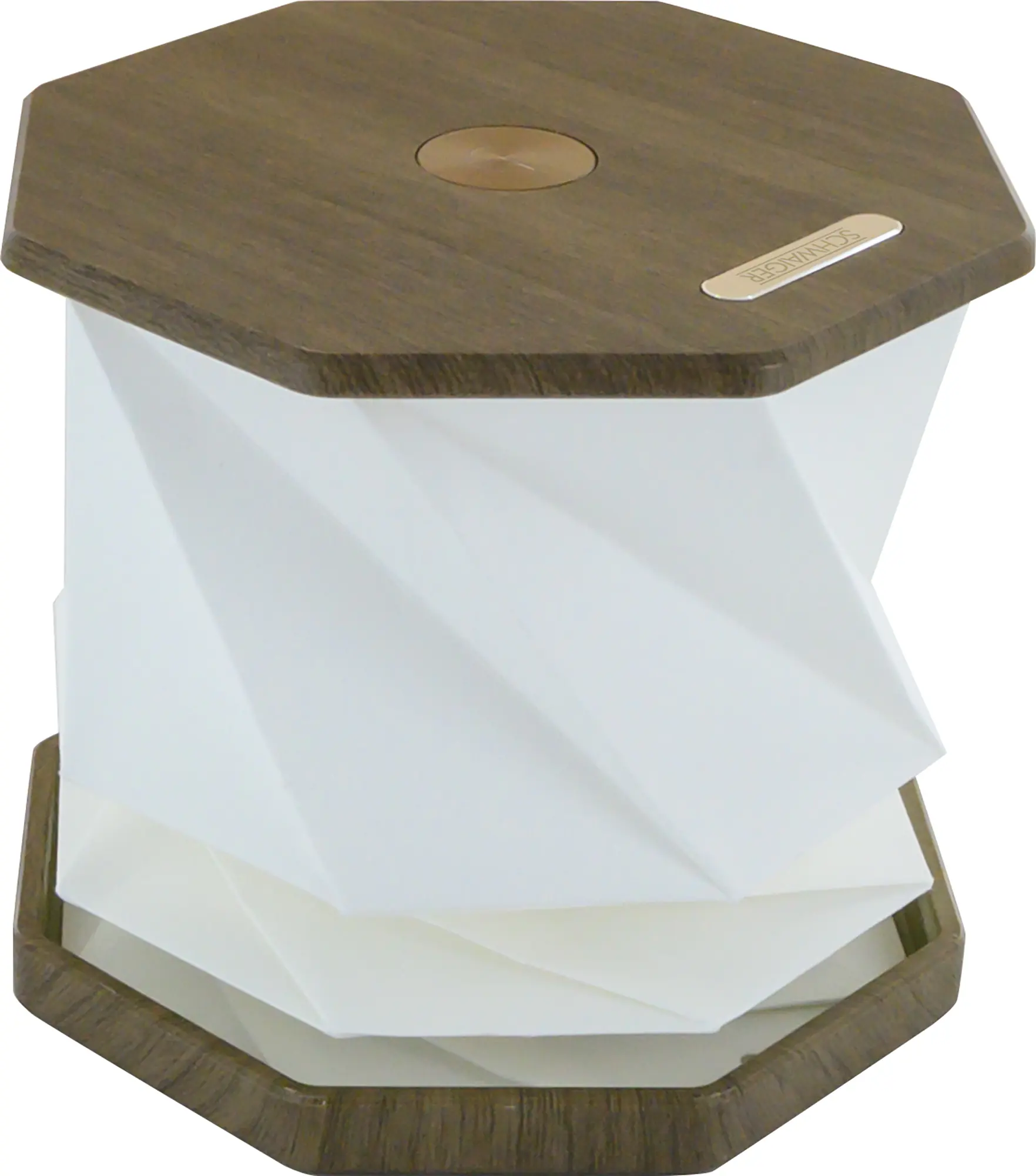 Schwaiger Akku LED Origami Faltlampe TILA1000 weiß