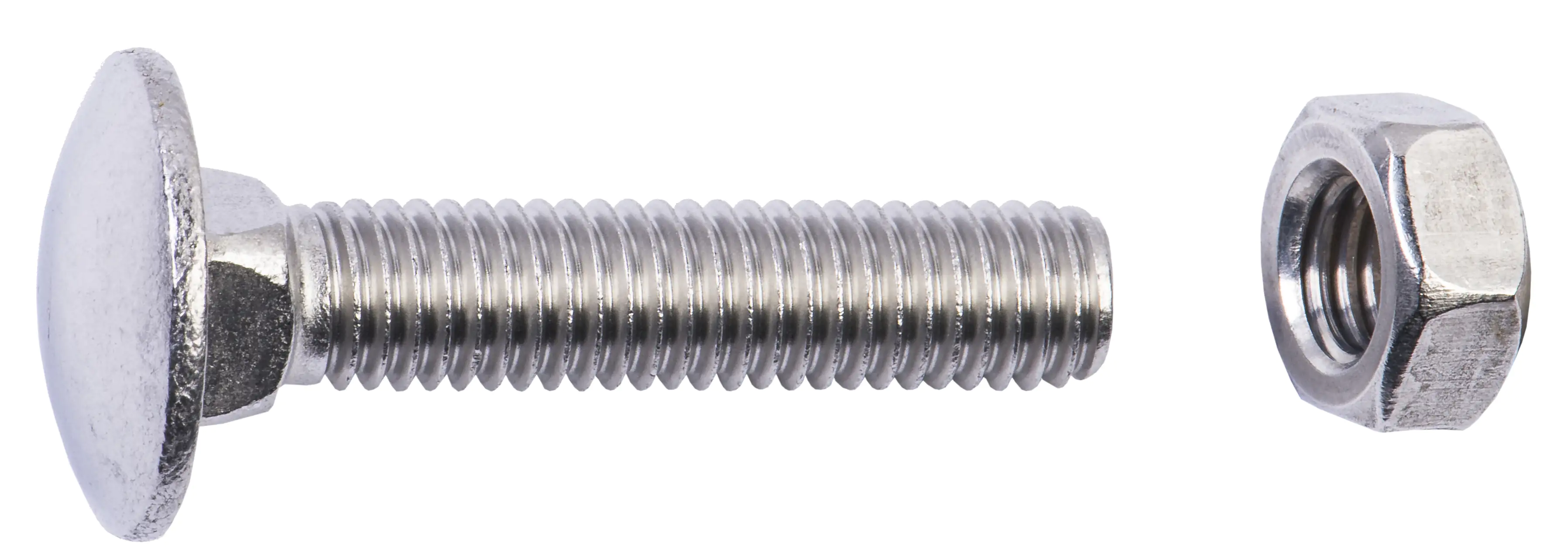Connex Schlossschrauben M8 x 40 mm - 40 Stück Edelstahl