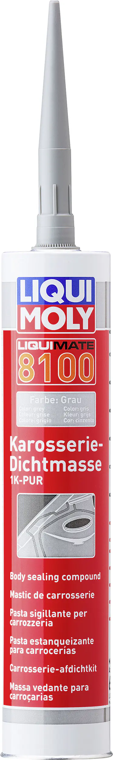 Liqui Moly Liquimate Karosseriedichtstoff 8100 1K-Pur grau 300 ml