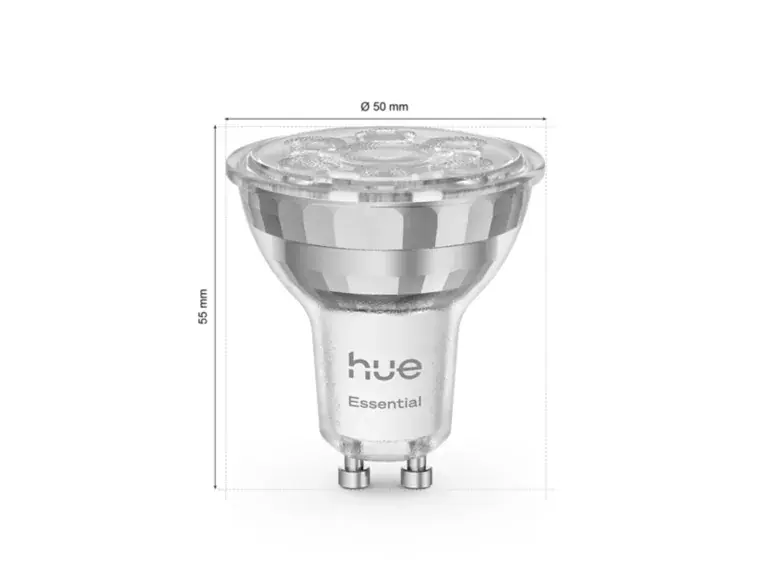 Philips Hue LED Leuchtmittel GU10 4,7 W warmweiß bis kaltweiß smart RGB