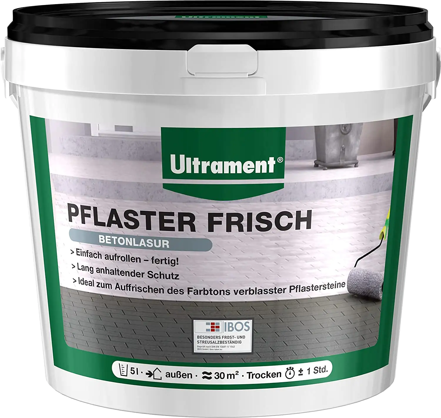 Ultrament Pflaster Frisch 5 l grau