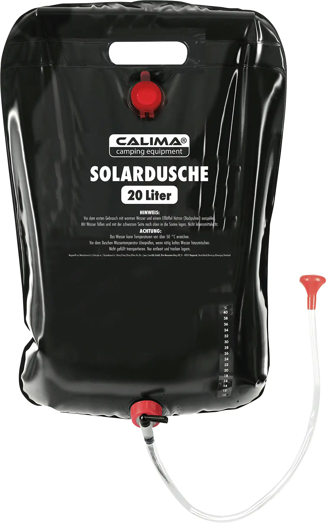 Calima Camping Solardusche 20L