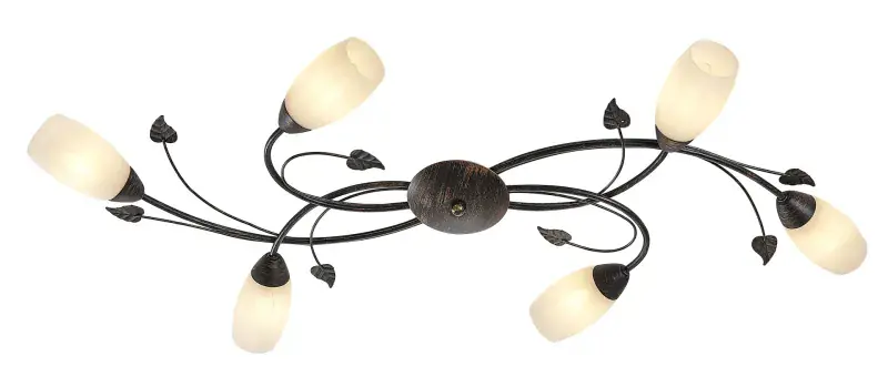 Globo Deckenleuchte Venezia 55 x 106 cm Metall