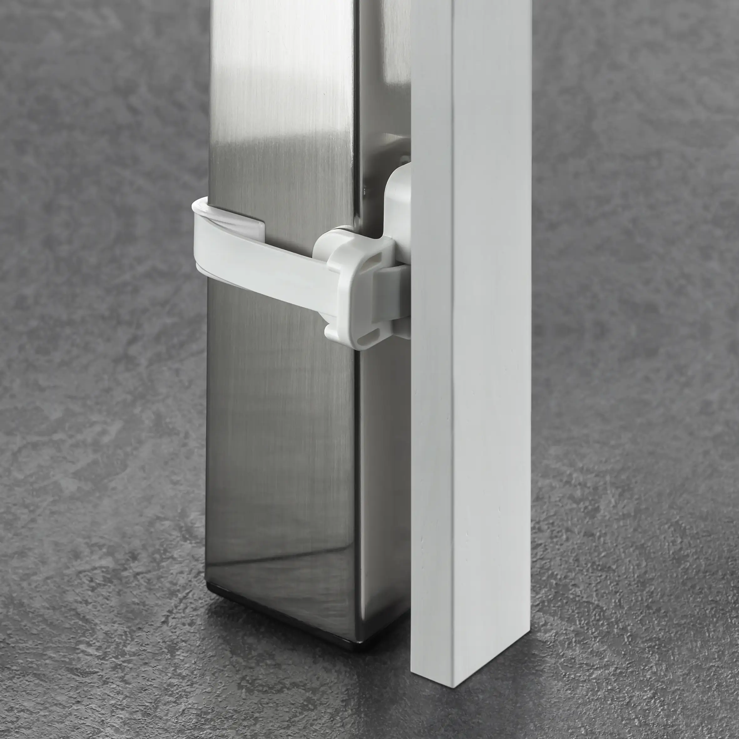 reer Stairflex Geländerbefestigungs-Set 870 x 50 x 20 mm, weiß