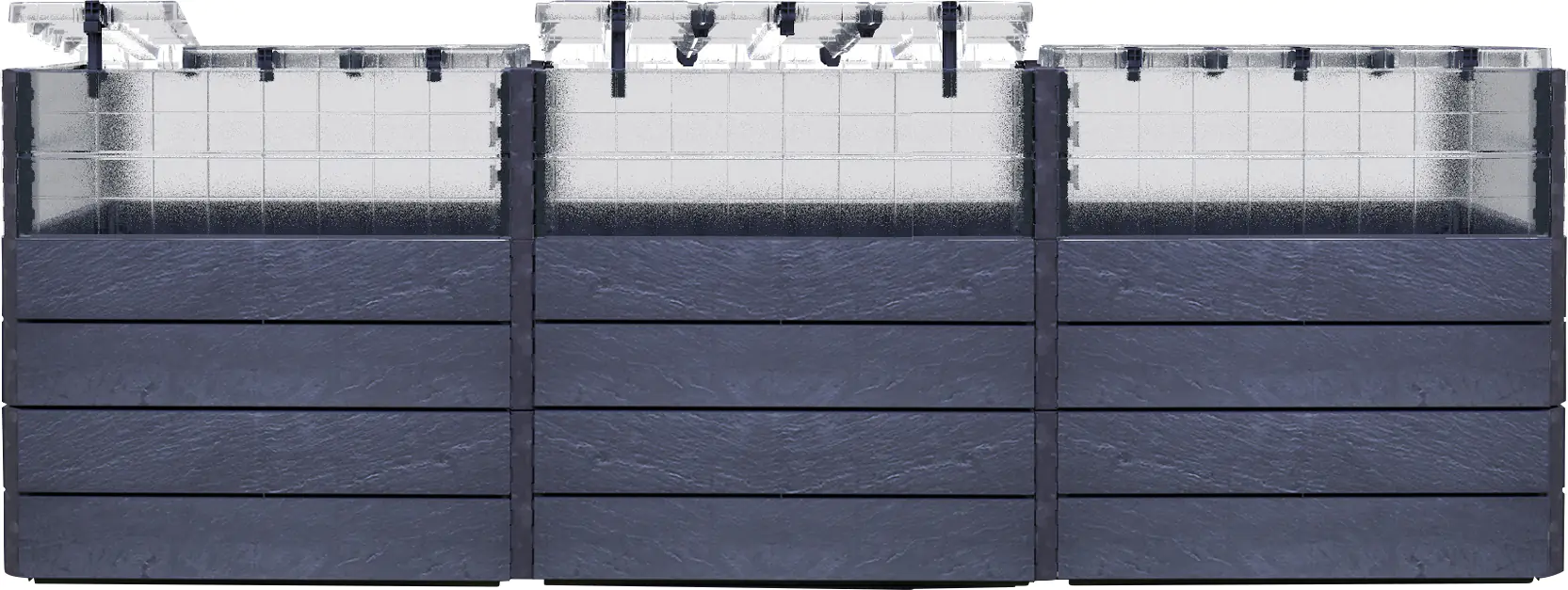 Garantia Hochbeet Ergo Quadro U L TurboPlus Stone