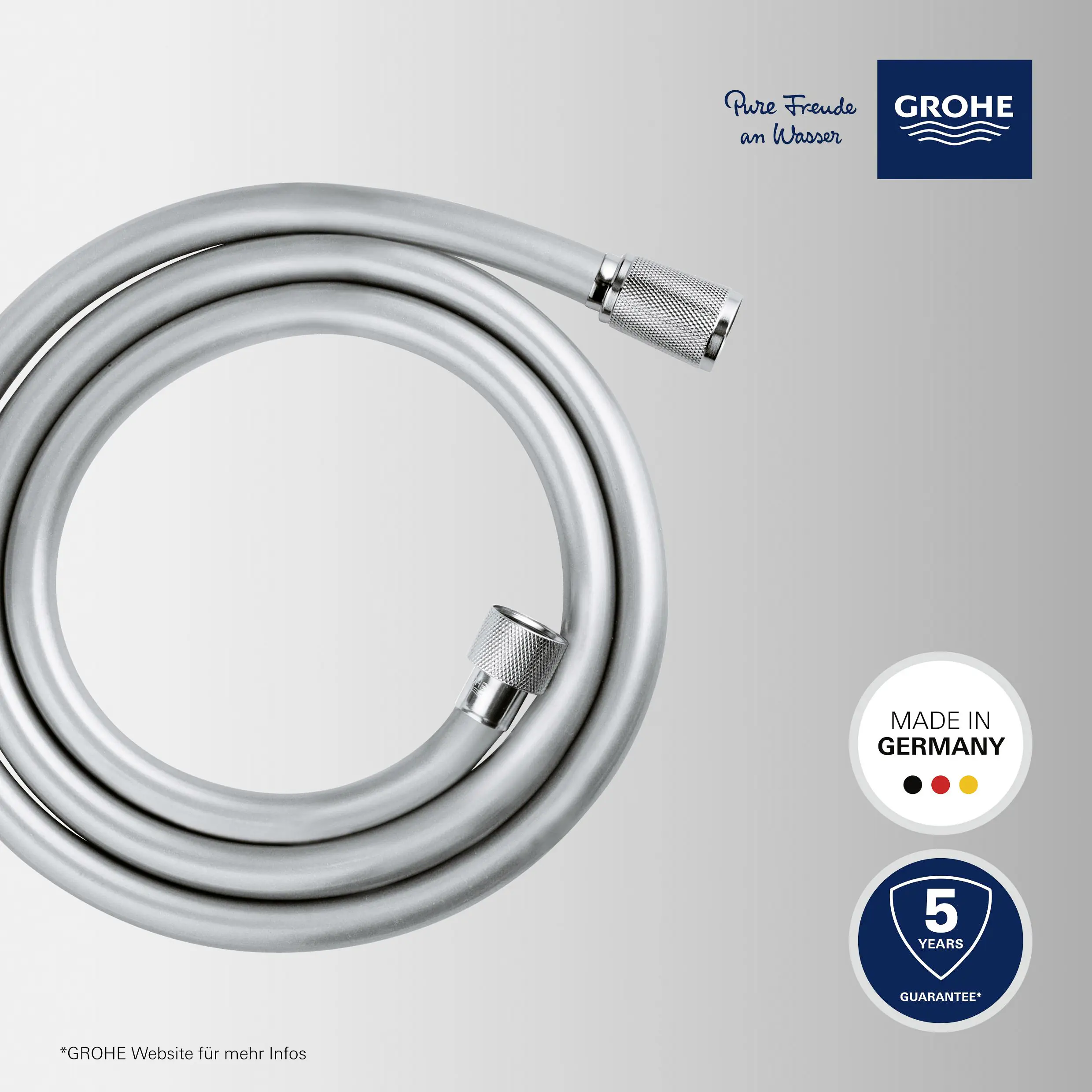 Grohe Brauseschlauch VitalioFlex Trend 1,5 m chrom