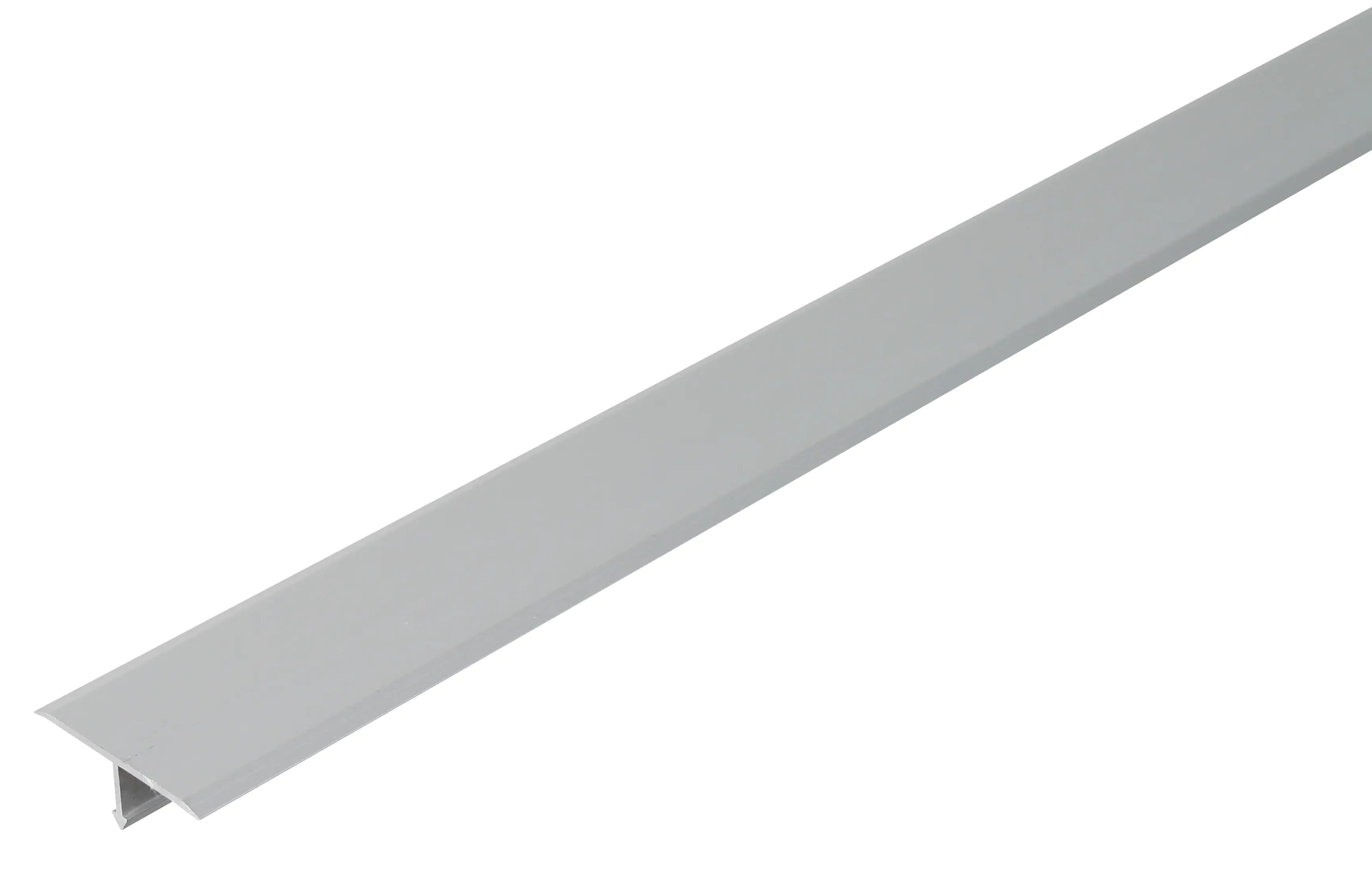 Alberts T-Abdeckprofil Aluminium eloxiert 15 x 9 mm x 1 m