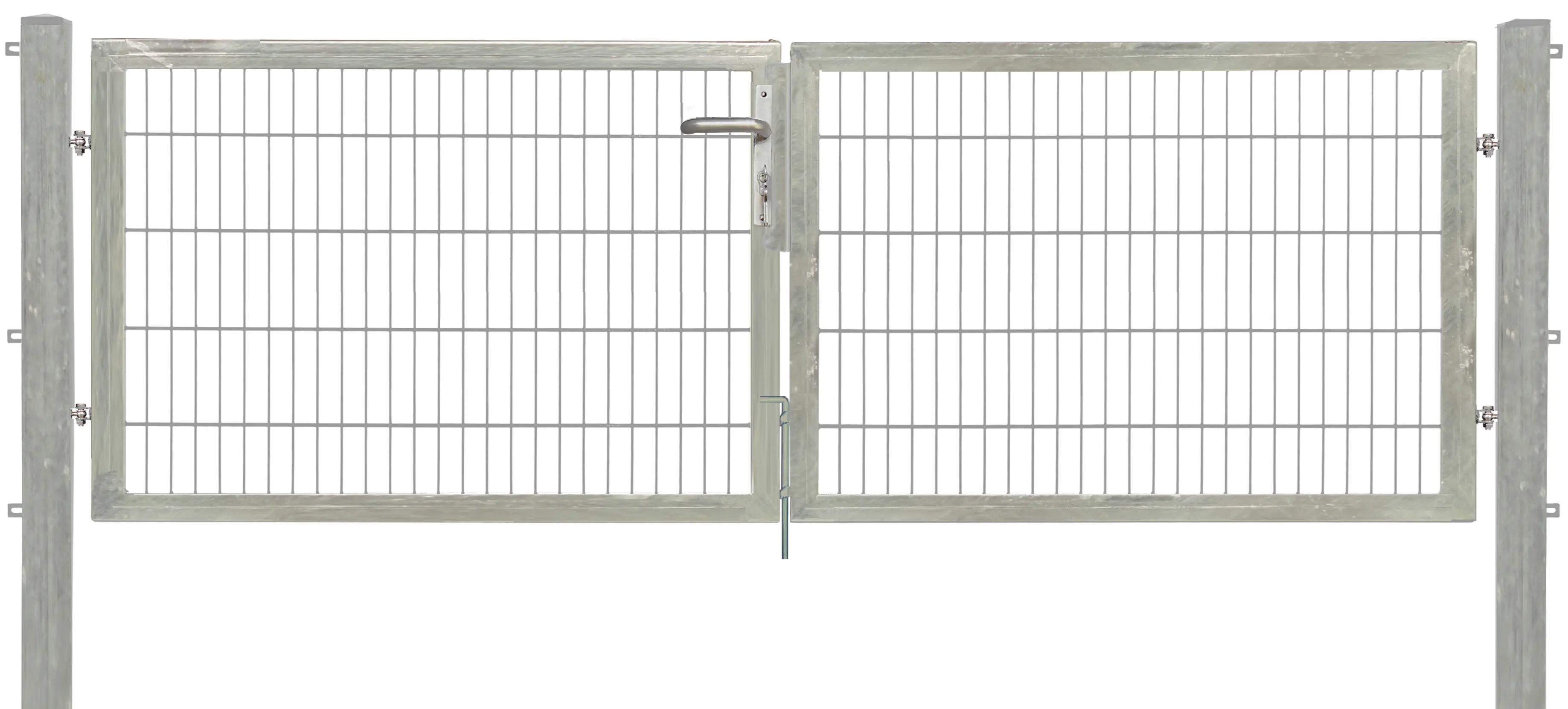 Floraworld Gartentor doppelflügelig Premium 300 x 100 cm feuerverzinkt