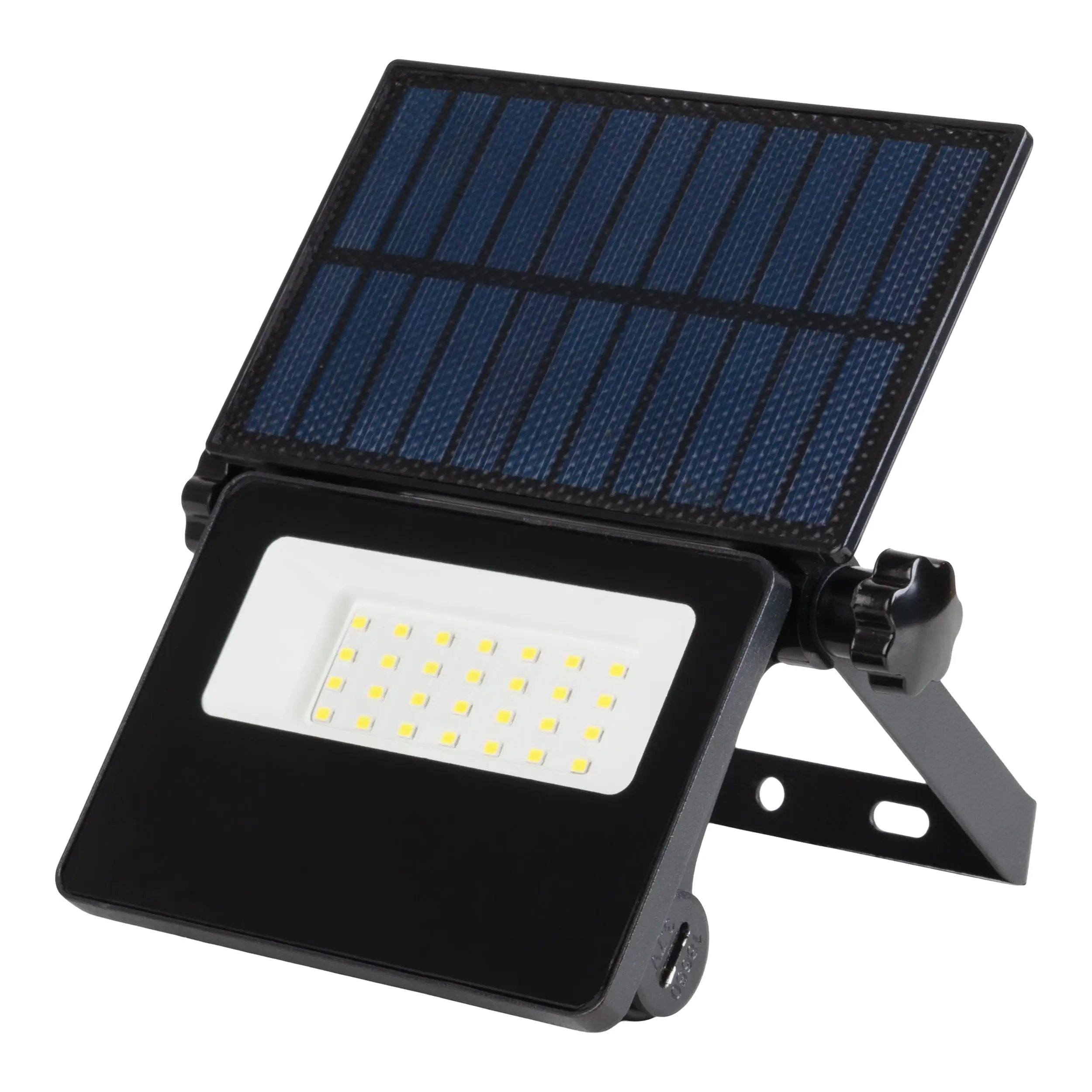 Light & More LED Solar-Strahler kaltweiß