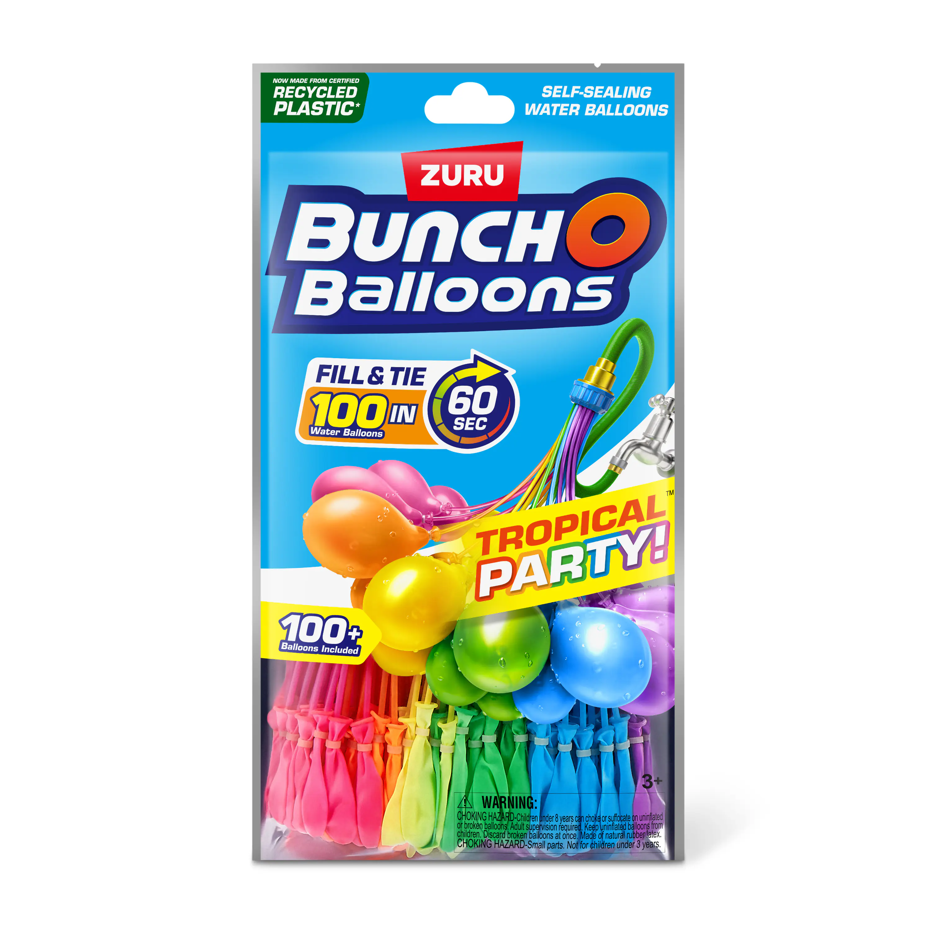 Zuru Wasserbomben Bunch O Ballons 100 Wasserballons