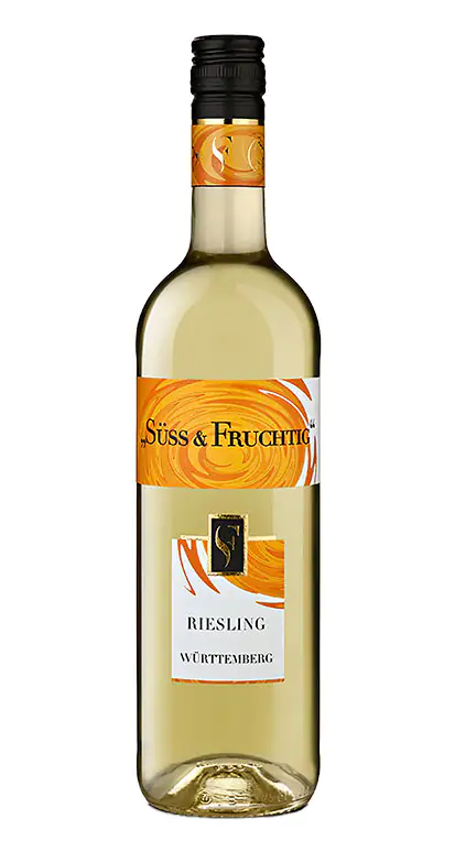 Württenberger Weißwein Riesling süß und fruchtig 0,75 l