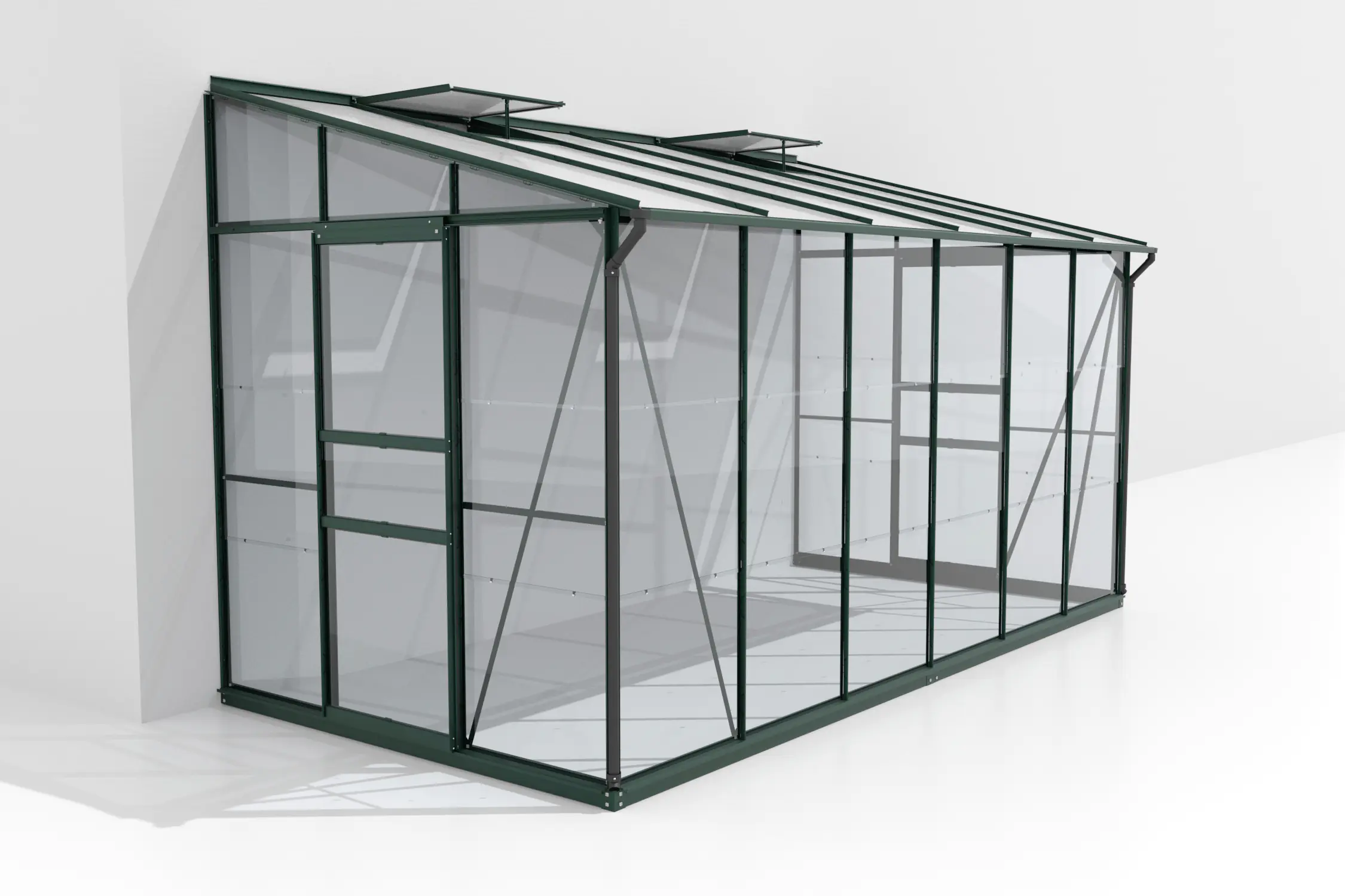 Vitavia Gewächshaus Osiris 7800 190 x 379 3 mm ESG