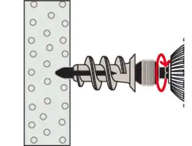 Fischer Gipskartondübel GK RH 22 mm - 5 Stück