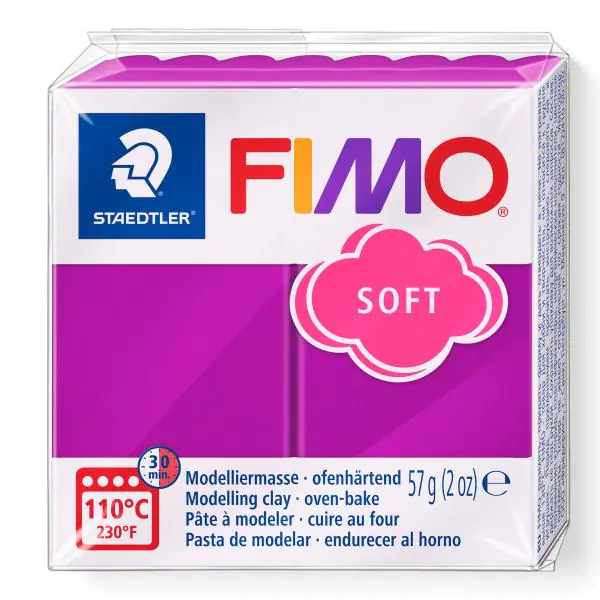 Fimo Soft purpurviolett 57 Gramm