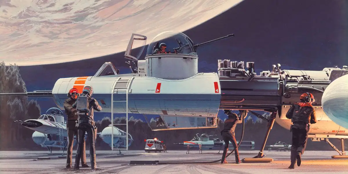 Komar Vlies Fototapete Star Wars Classic Treibstoff 500 x 250 cm 