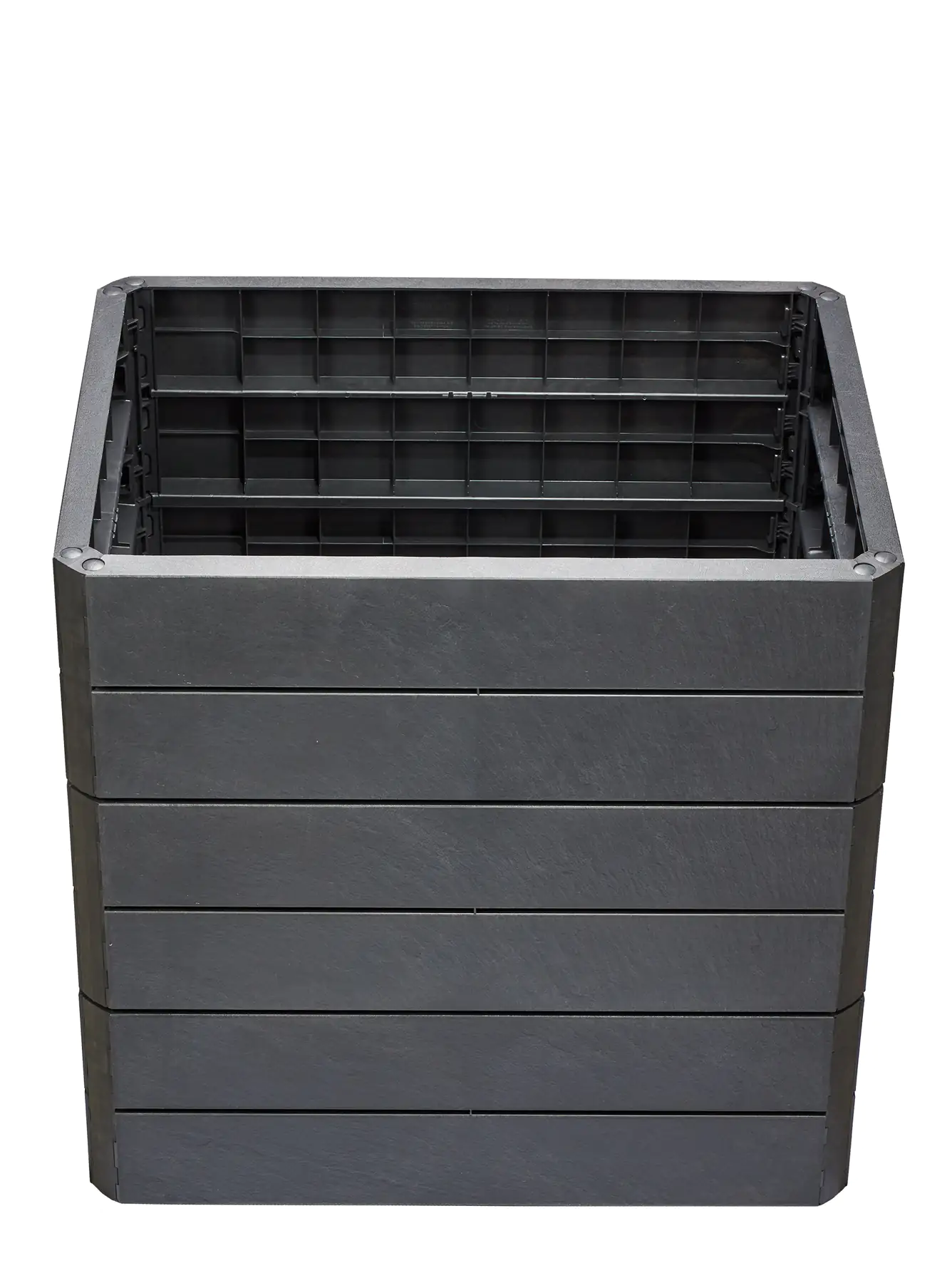 Garantia Hochbeet Ergo Quadro M 75 80 x 60 x 75 cm, stone, Wassersystem