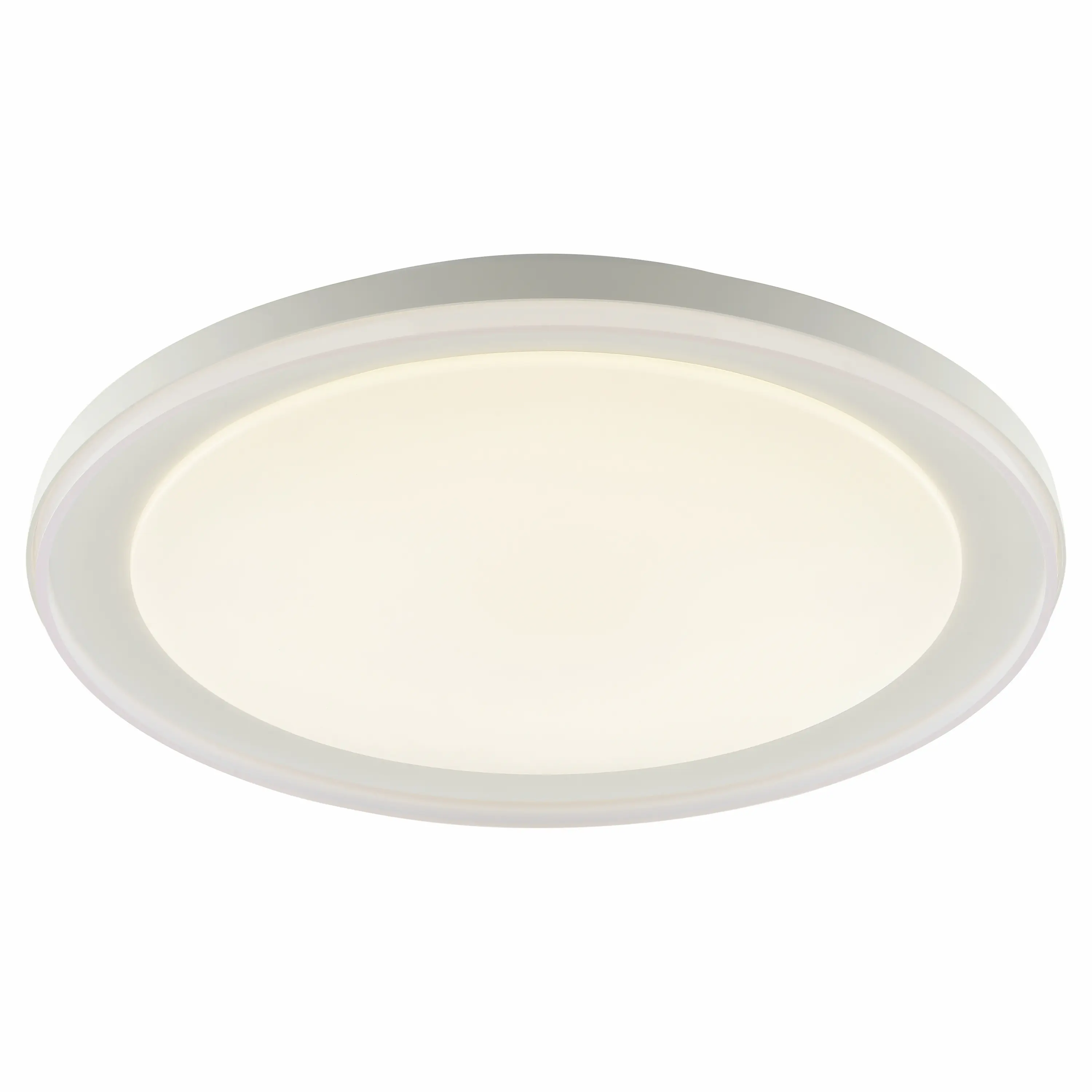 Brilliant LED Deckenleuchte Pederson Ø 45 x 9,5 cm warmweiß-kaltweiß weiß