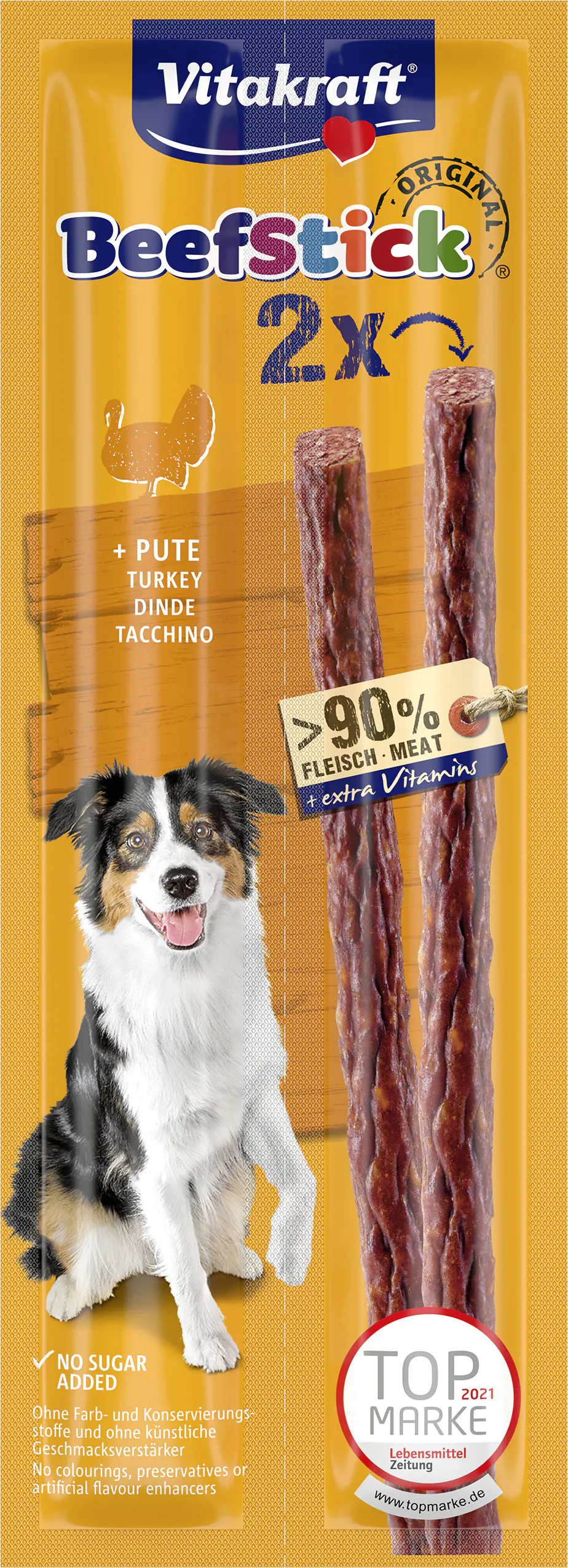 Vitakraft Beef Stick® Pute 2 Stück / 24 g