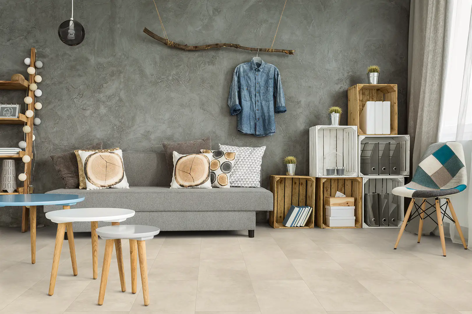 Classen Neo Vario Beton 118 x 39,2 cm grau