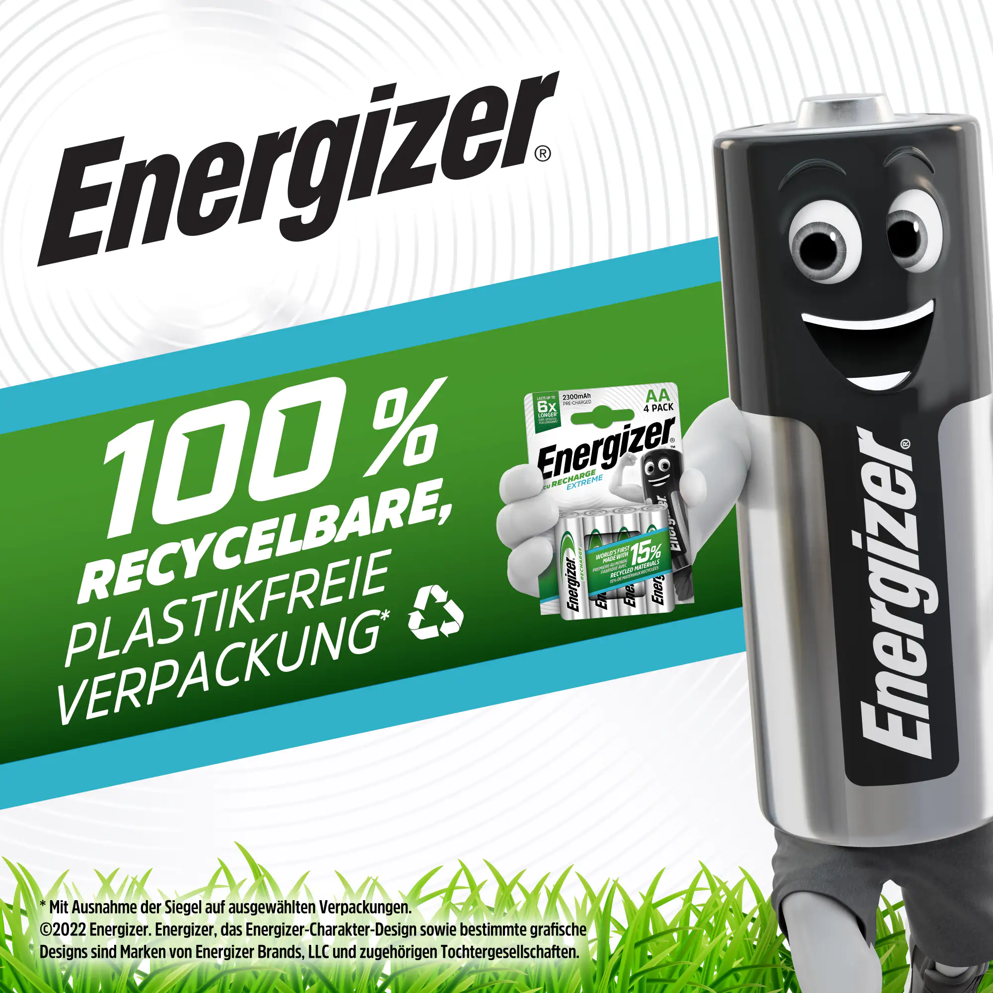 Energizer NiHM Akku Extreme Micro AAA 800 mAh 4er Pack