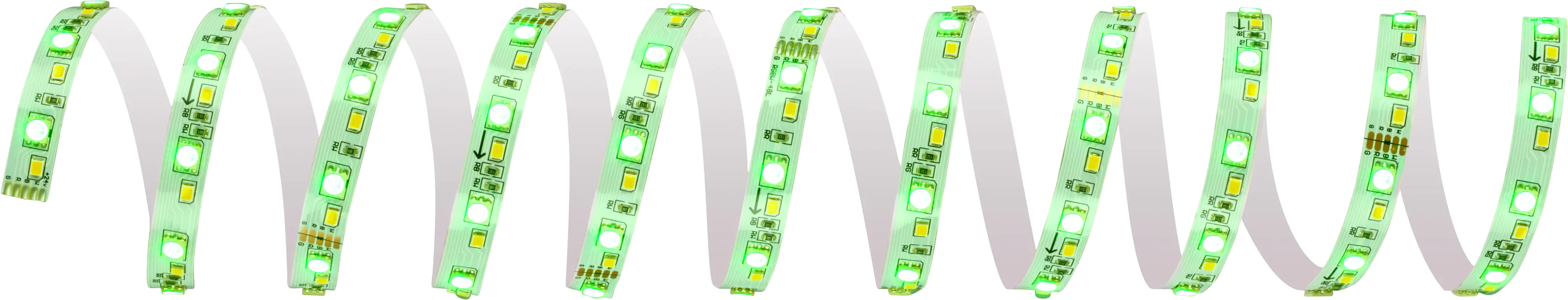 Brilloner LED-Stripe Pimp your Panel bunt RGB, 2,6 m, 3000K 1300 lm Erweiterungsset