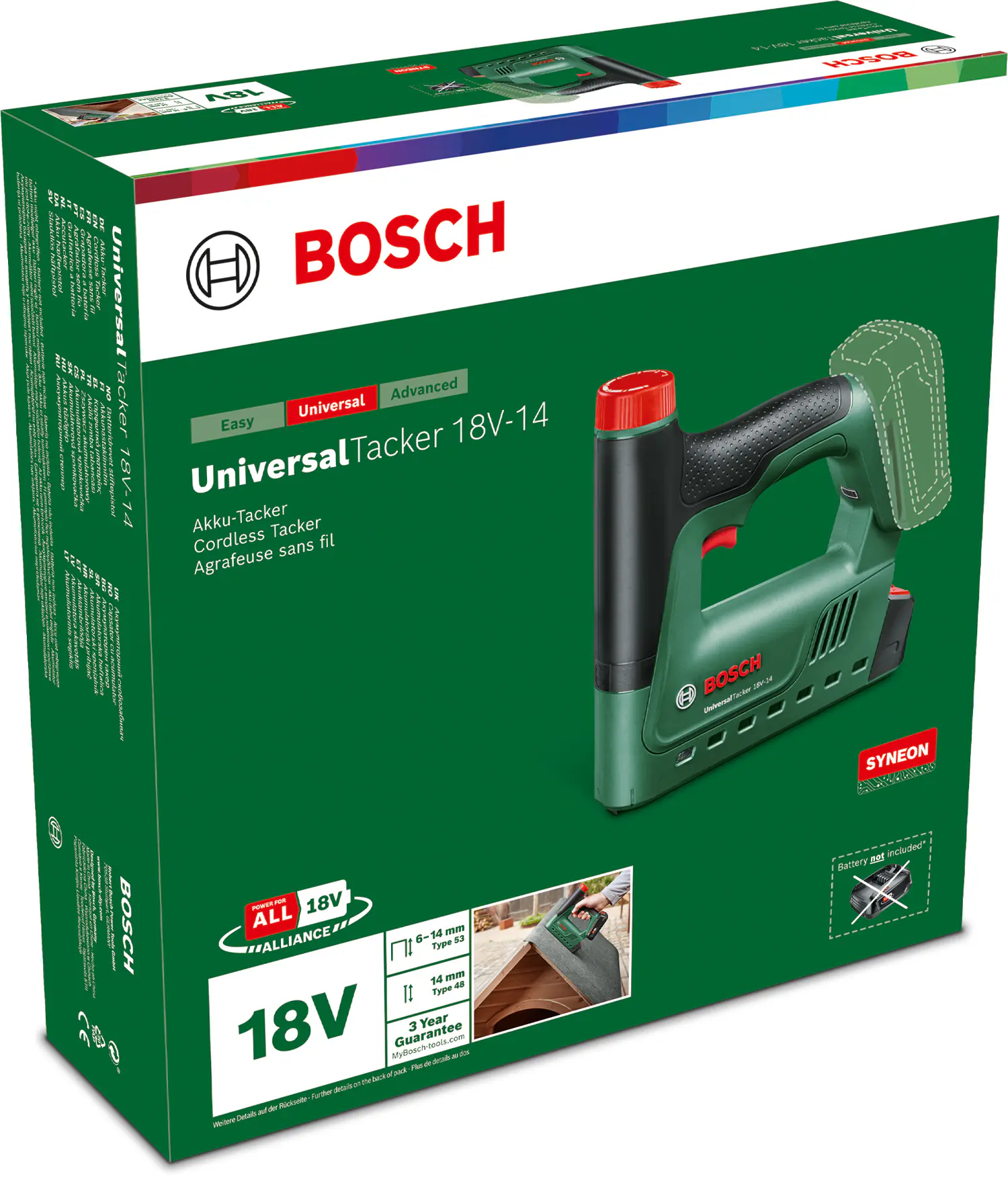 Bosch Akku-Tacker UniversalTacker 18V-14 Solo
