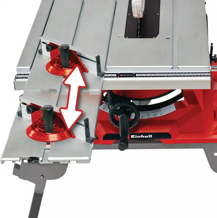 Einhell Expert Tischkreissäge TE-CC 250 UF klappbar Trolleyfunktion