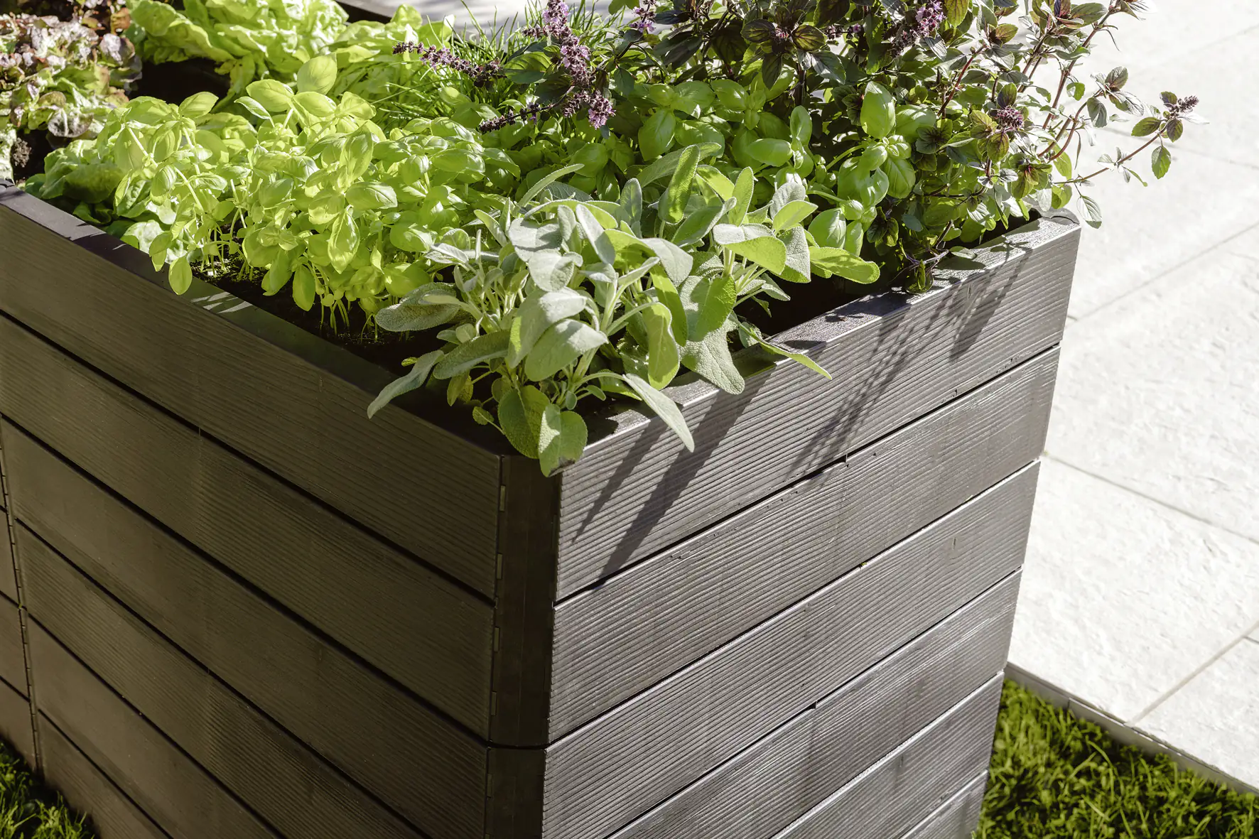 Garantia Hochbeet Ergo Quadro U L Wood